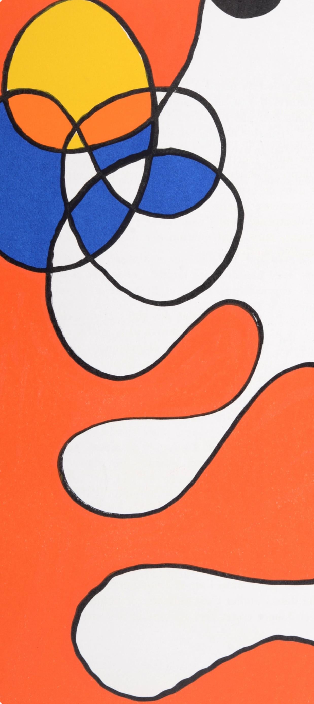 Composición, Derrière le miroir - Print Moderno de Alexander Calder