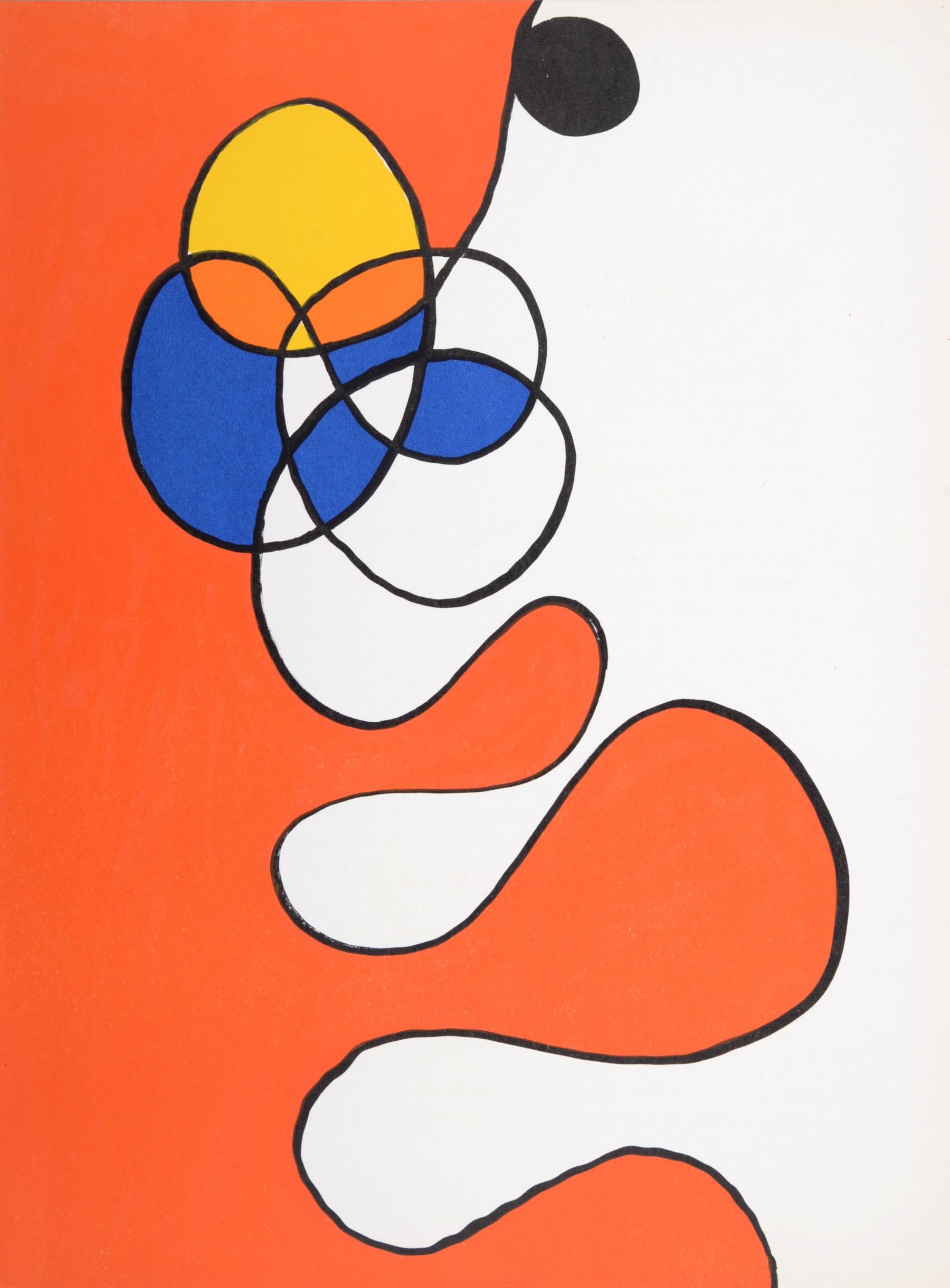 Composición, Derrière le miroir - Print Moderno de Alexander Calder