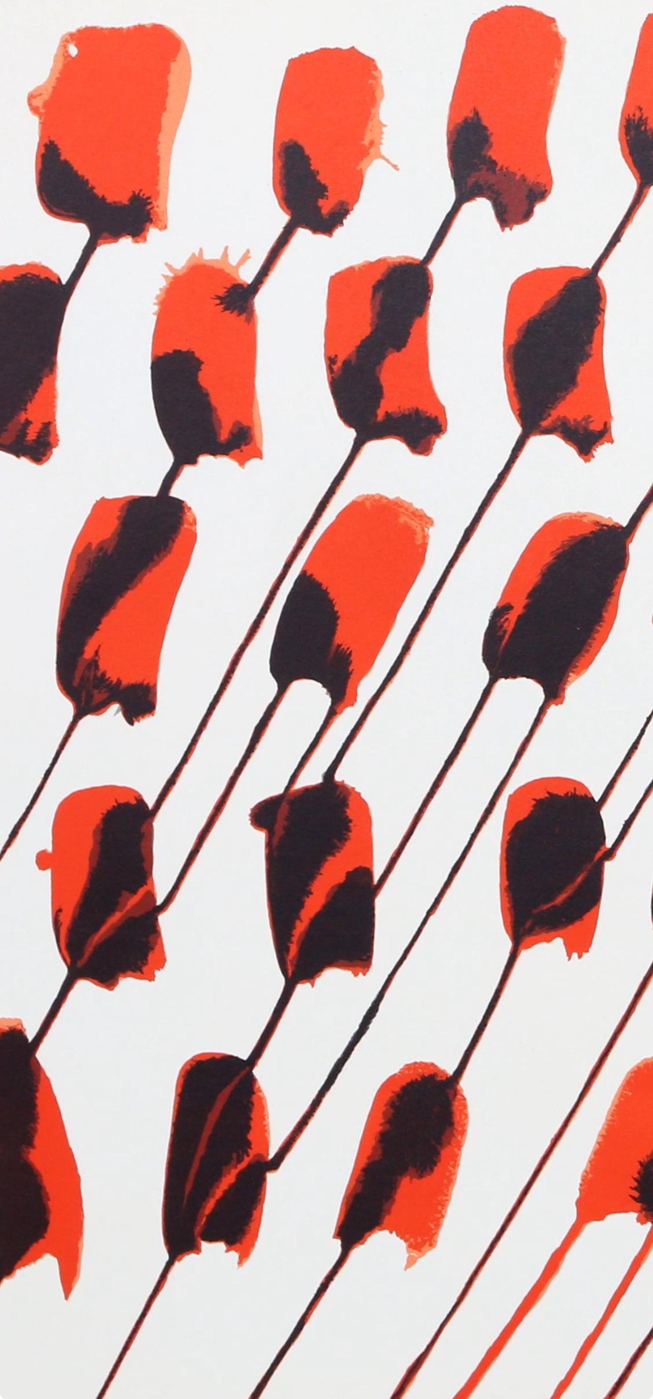 Zusammensetzung, Derrière le miroir (Moderne), Print, von Alexander Calder