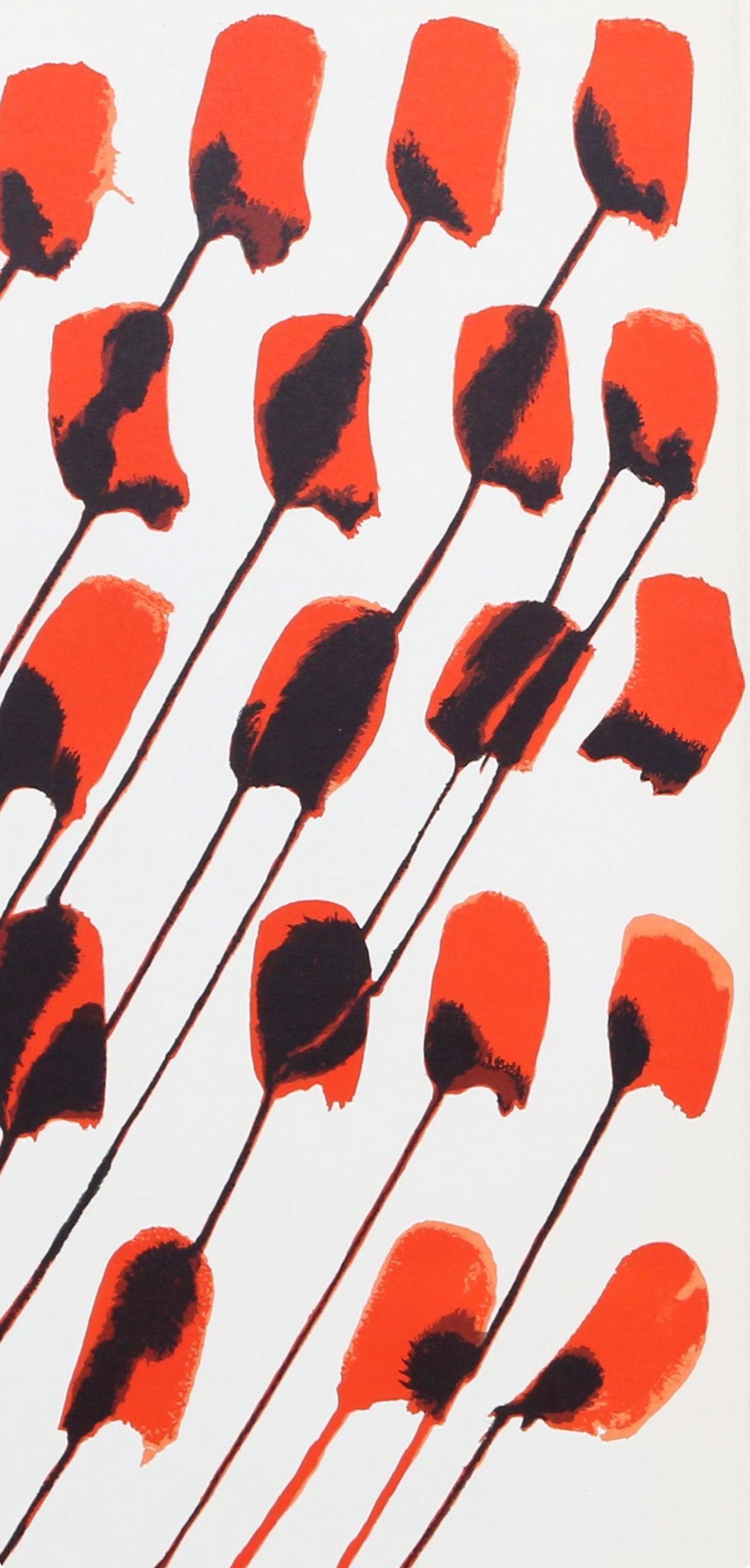 Zusammensetzung, Derrière le miroir (Grau), Still-Life Print, von Alexander Calder