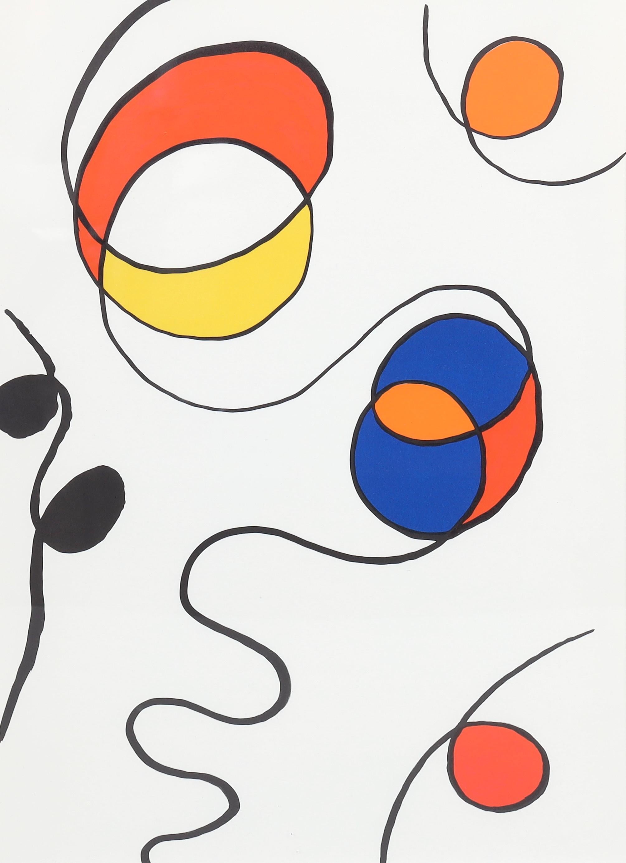 Still-Life Print de Alexander Calder - Composición, Derrière le miroir