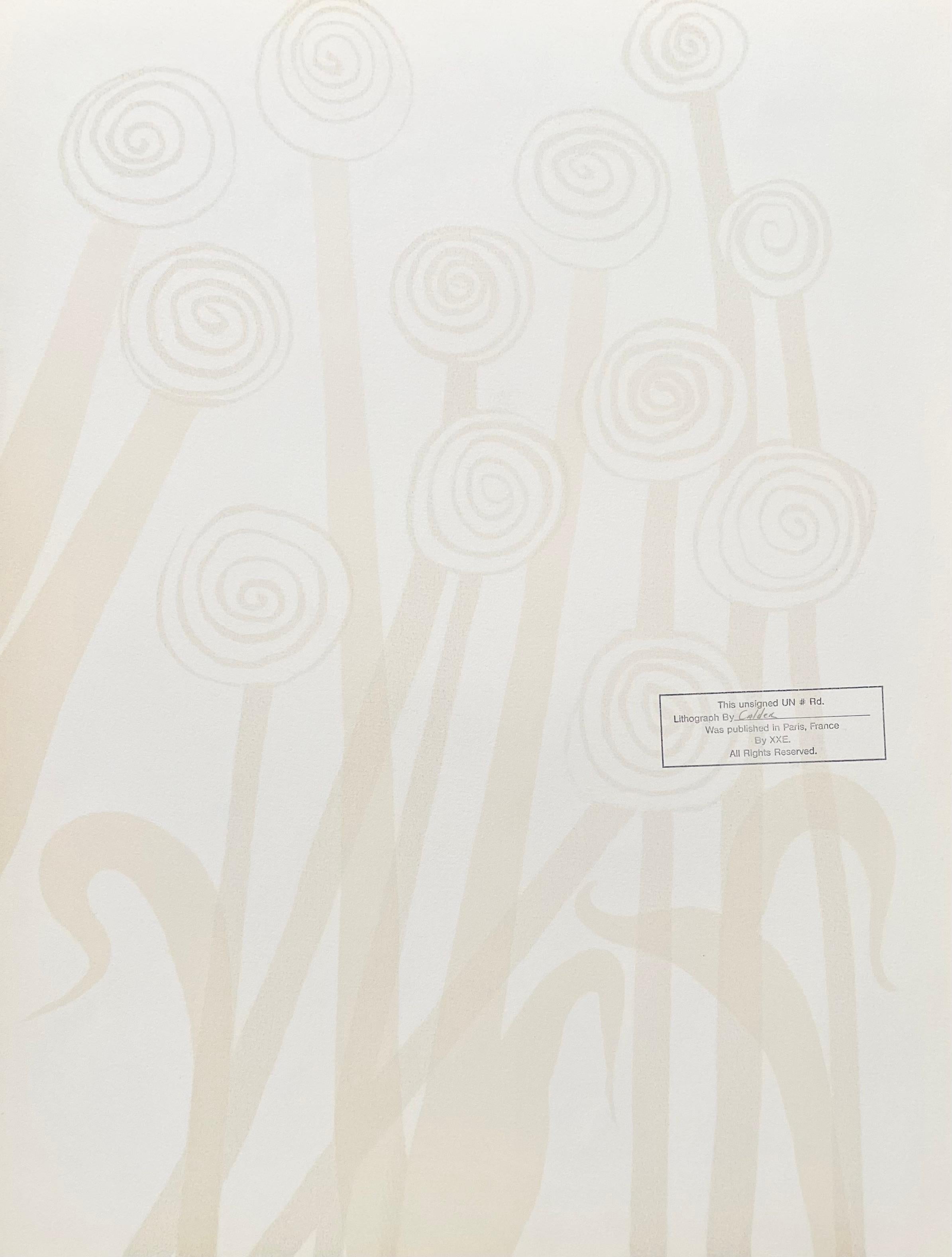 Composition, Magie Eolienne Portfolio, Alexander Calder 1