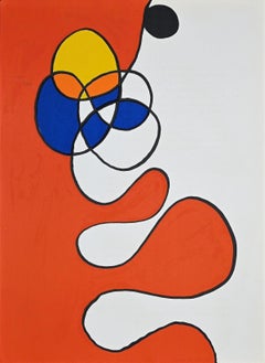 Composition - Original Lithograph by Alexander Calder - 1968