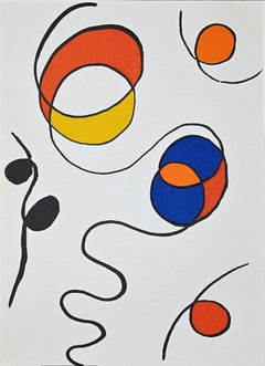 Composition - Lithograph by Alexander Calder - 1968