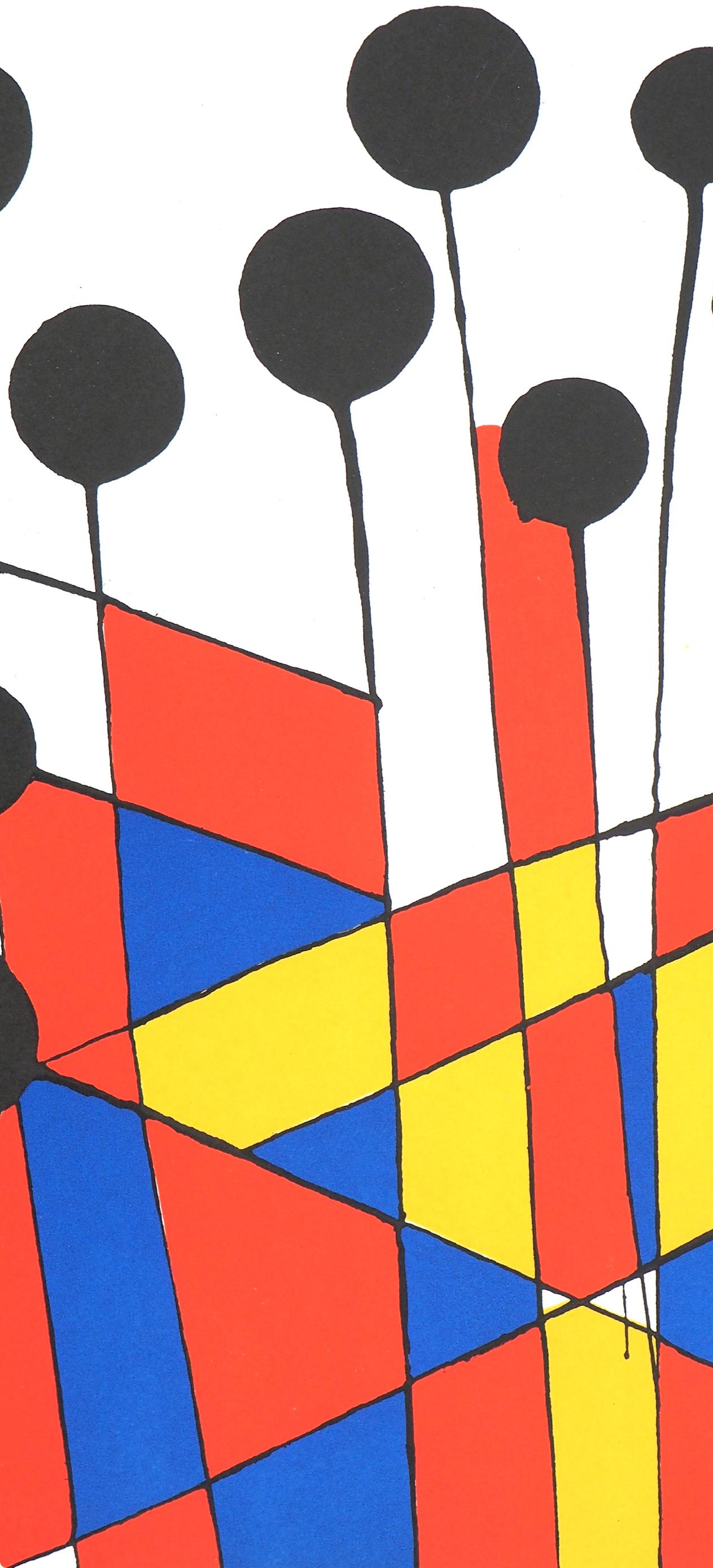 Zusammensetzung, Société internationale d'art XXe siècle – Print von Alexander Calder