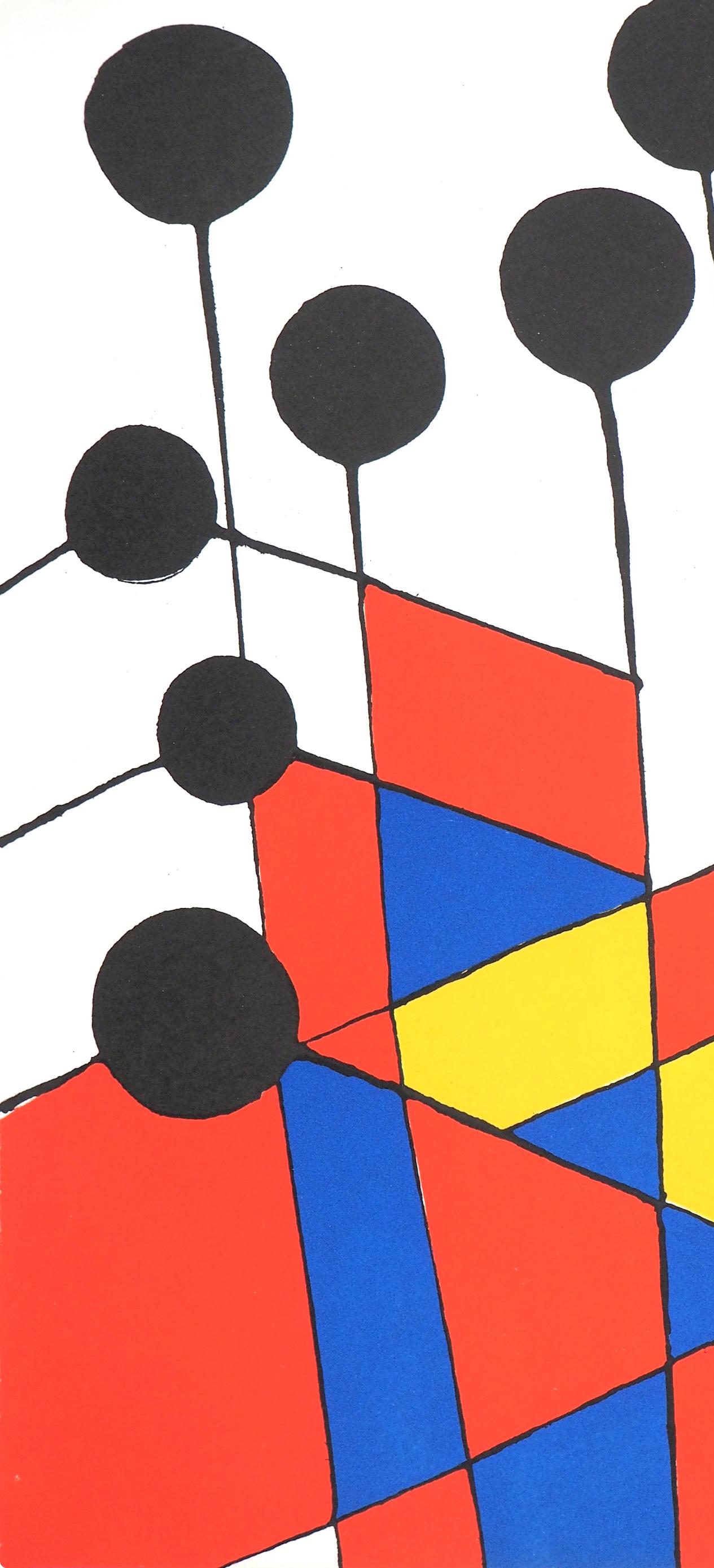 Zusammensetzung, Société internationale d'art XXe siècle (Surrealismus), Print, von Alexander Calder