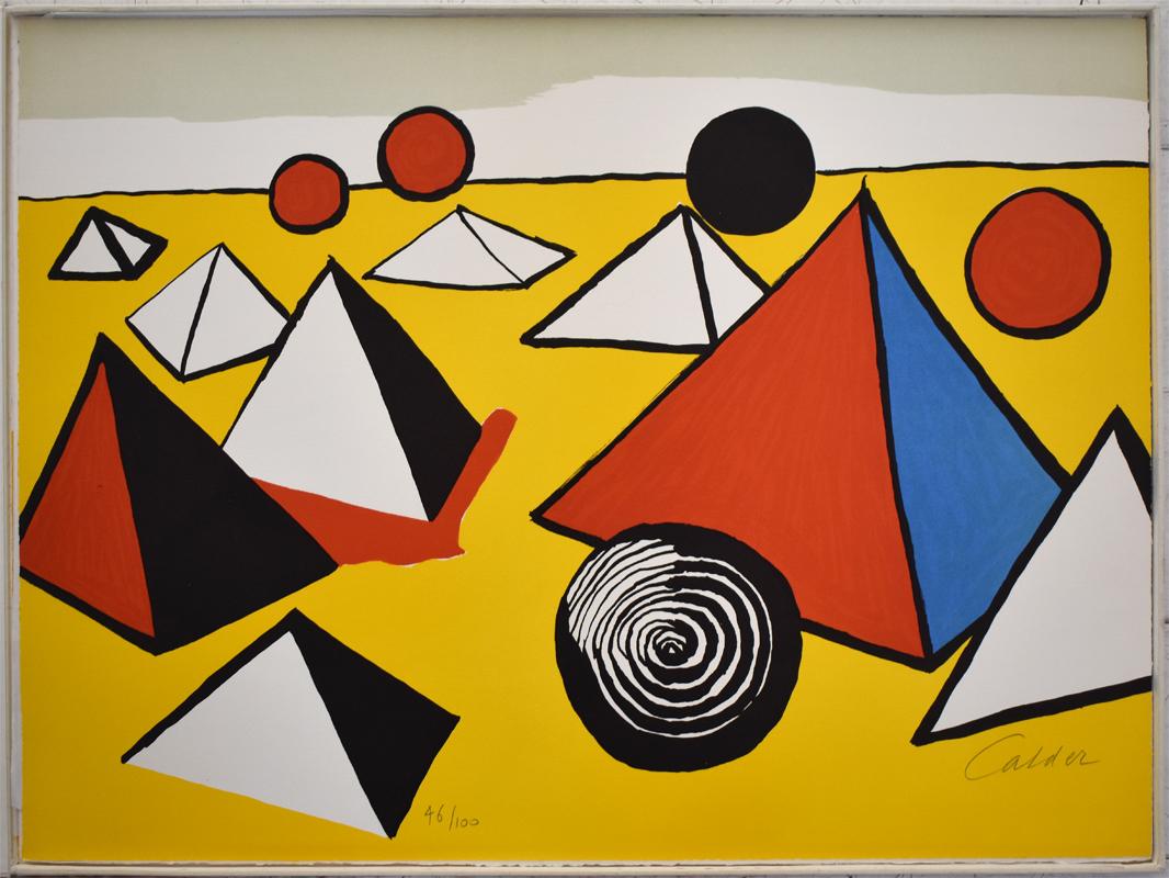 Composition VI, from The Elementary Memory  La mémoire élémentaire - Print by Alexander Calder