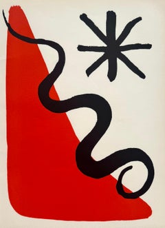Composition With Star - Lithograph, 1965