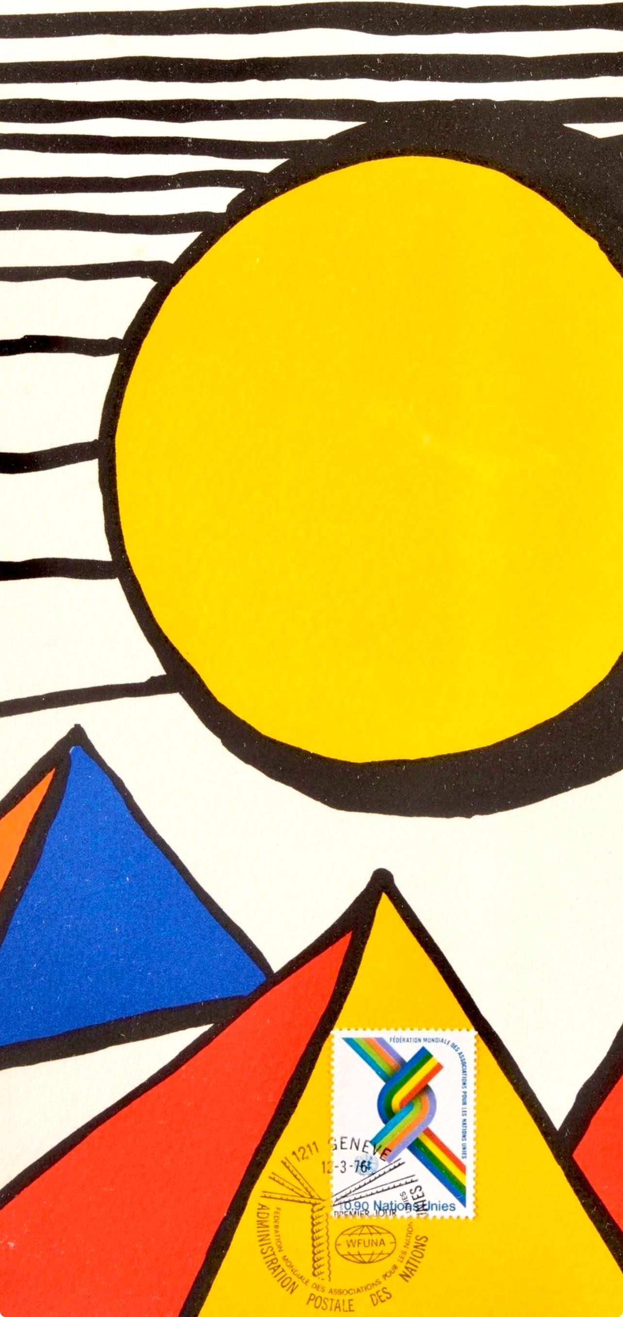 Composition, World Federation of United Nations Associations, Alexander Calder For Sale 1