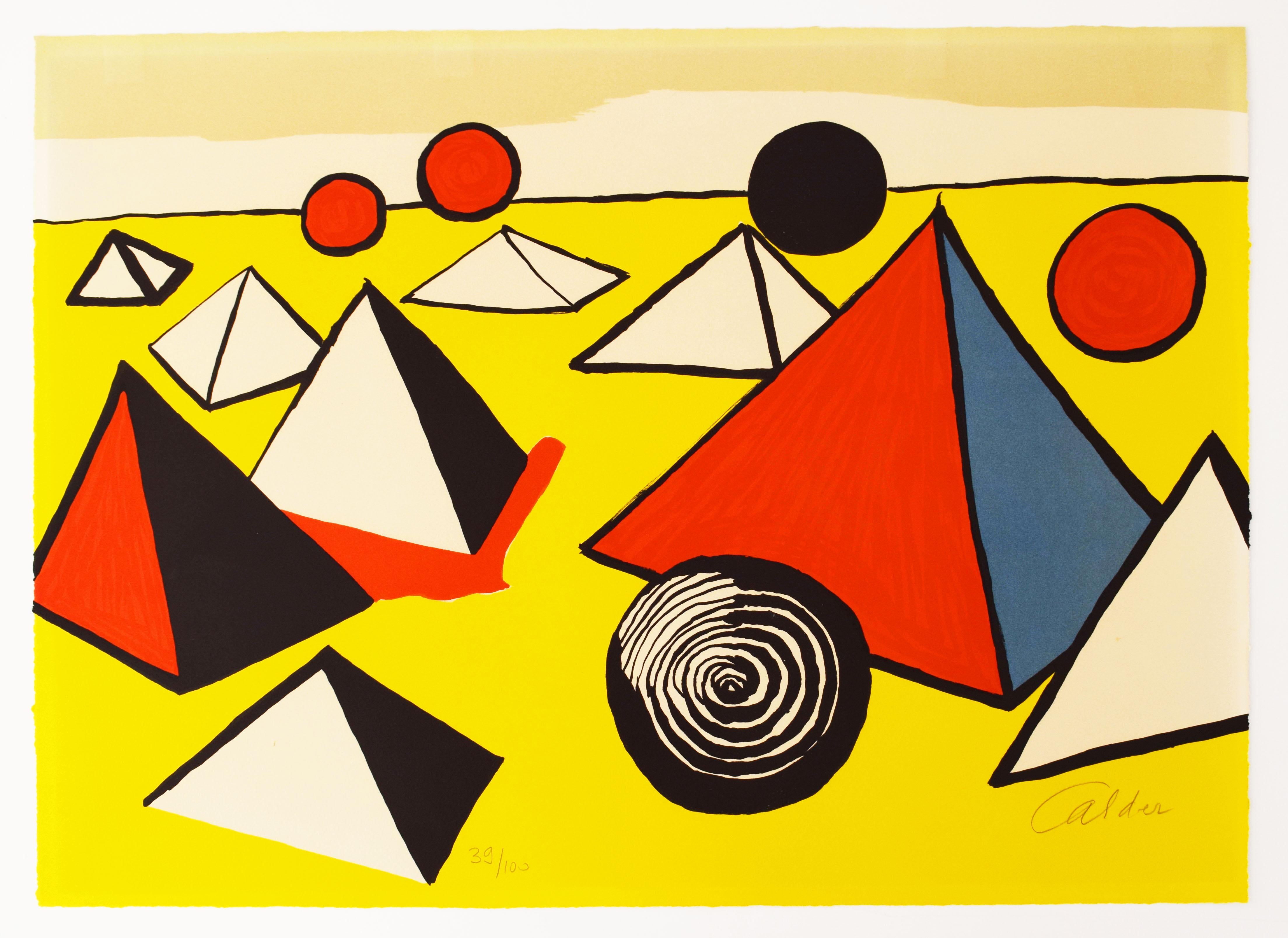 Composición XI, de La memoria elemental - Arte cinético americano - Print de Alexander Calder
