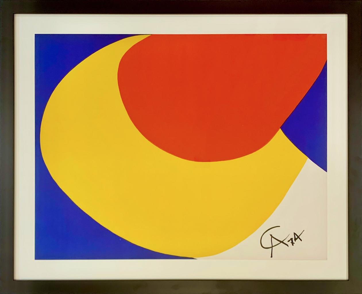Alexander Calder Abstract Print - Convection