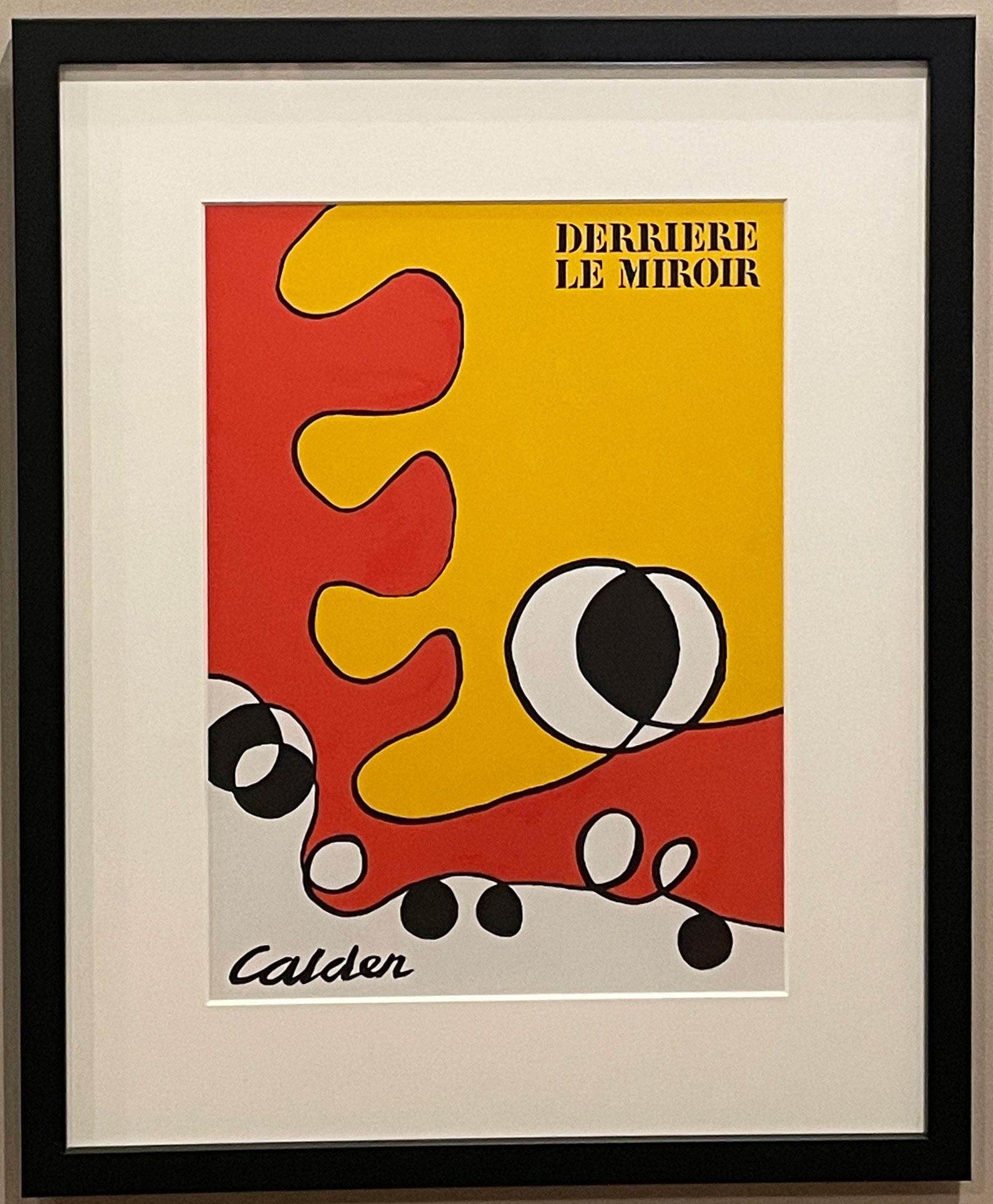 Deckel, von Derriere le Miroir #173, aus der Serie – Print von Alexander Calder
