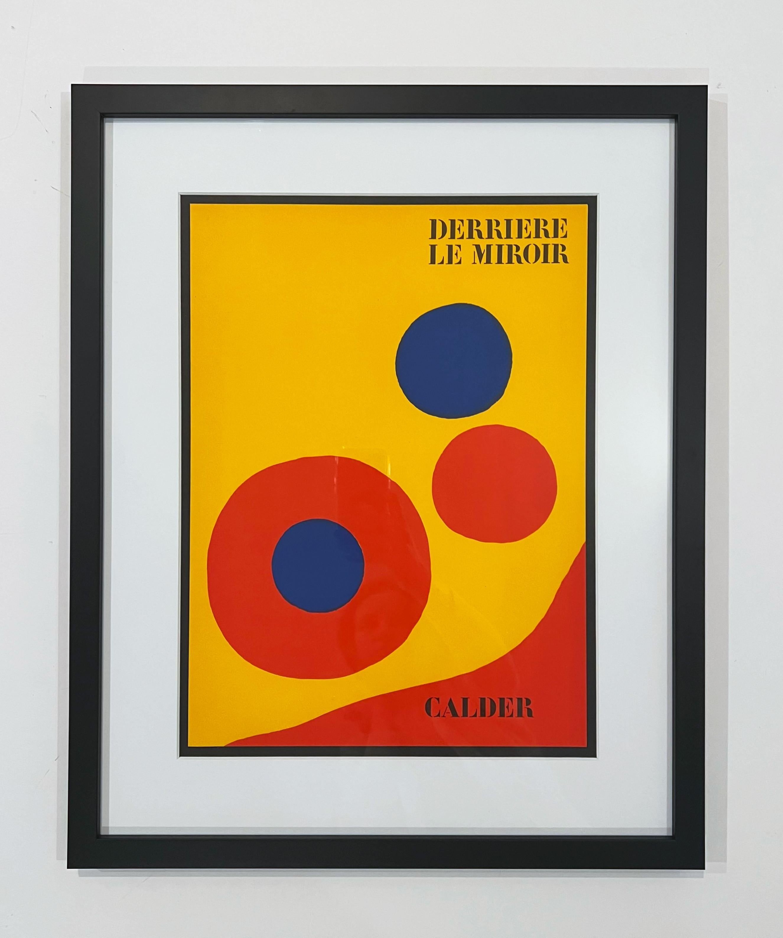 Titelbild Derriere le Miroir #201 – Print von Alexander Calder