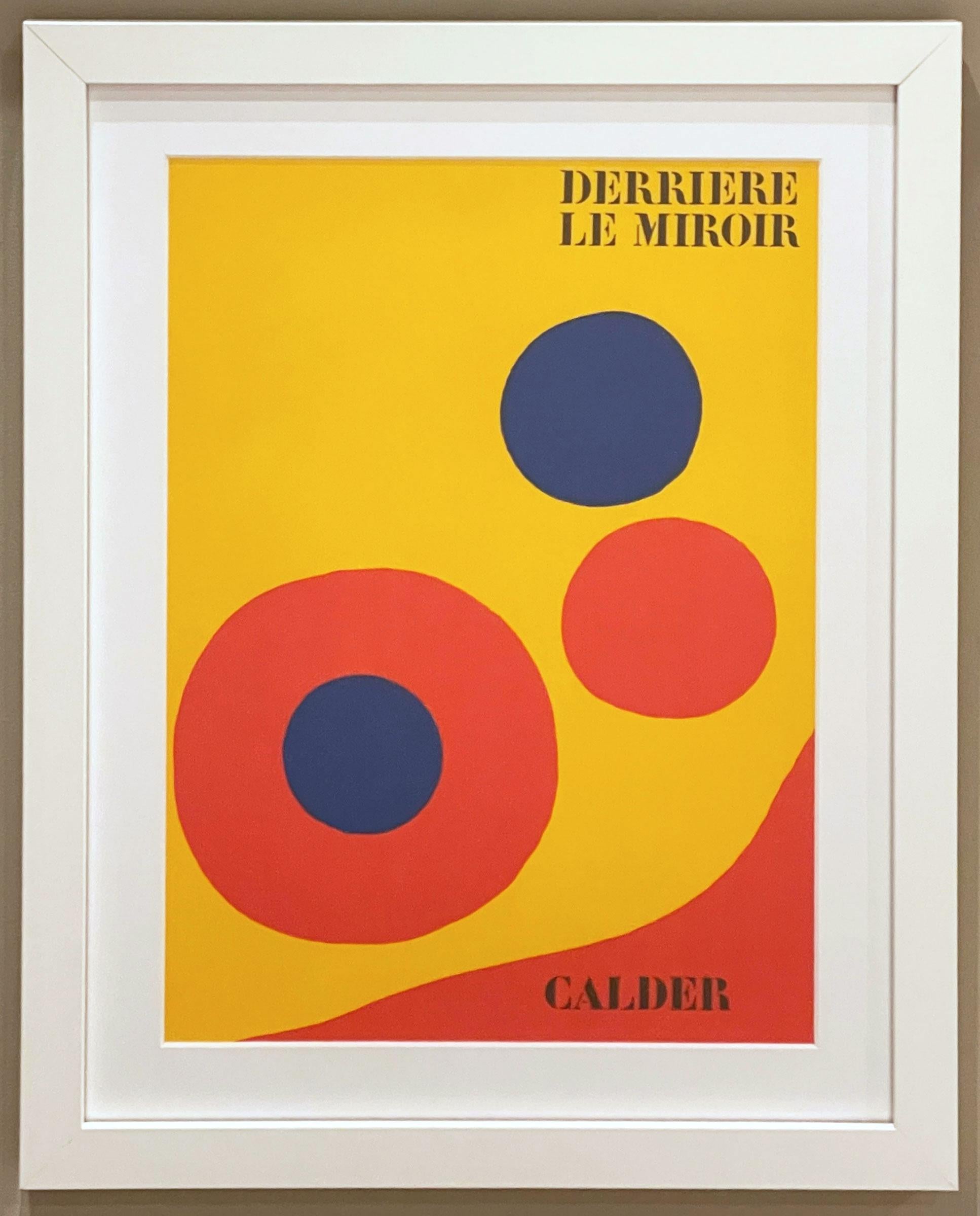 Alexander Calder Landscape Print - Cover, Derriere le Miroir #201