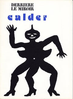 Original Alexander Calder Lithograph, 1975, Cover (Derriere le Miroir #212)