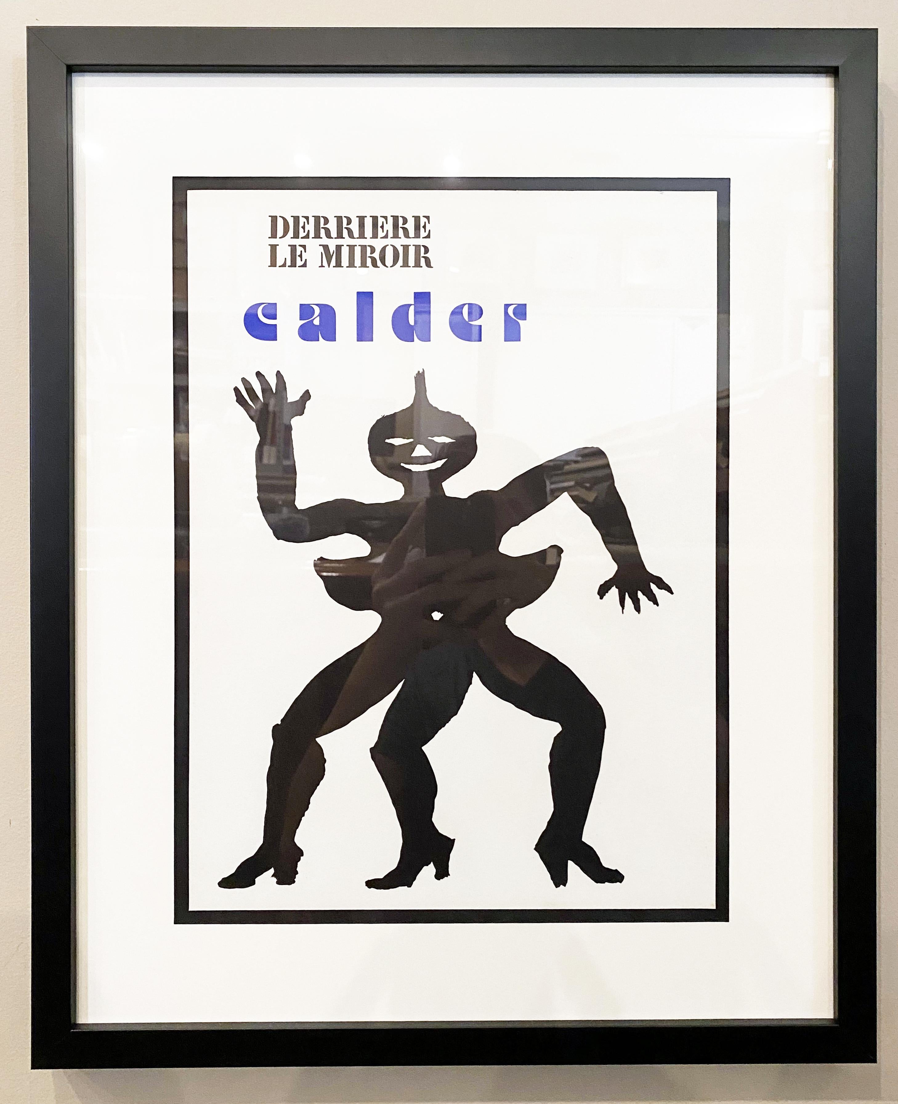 Alexander Calder Figurative Print - Cover (Derriere le Miroir # 212)