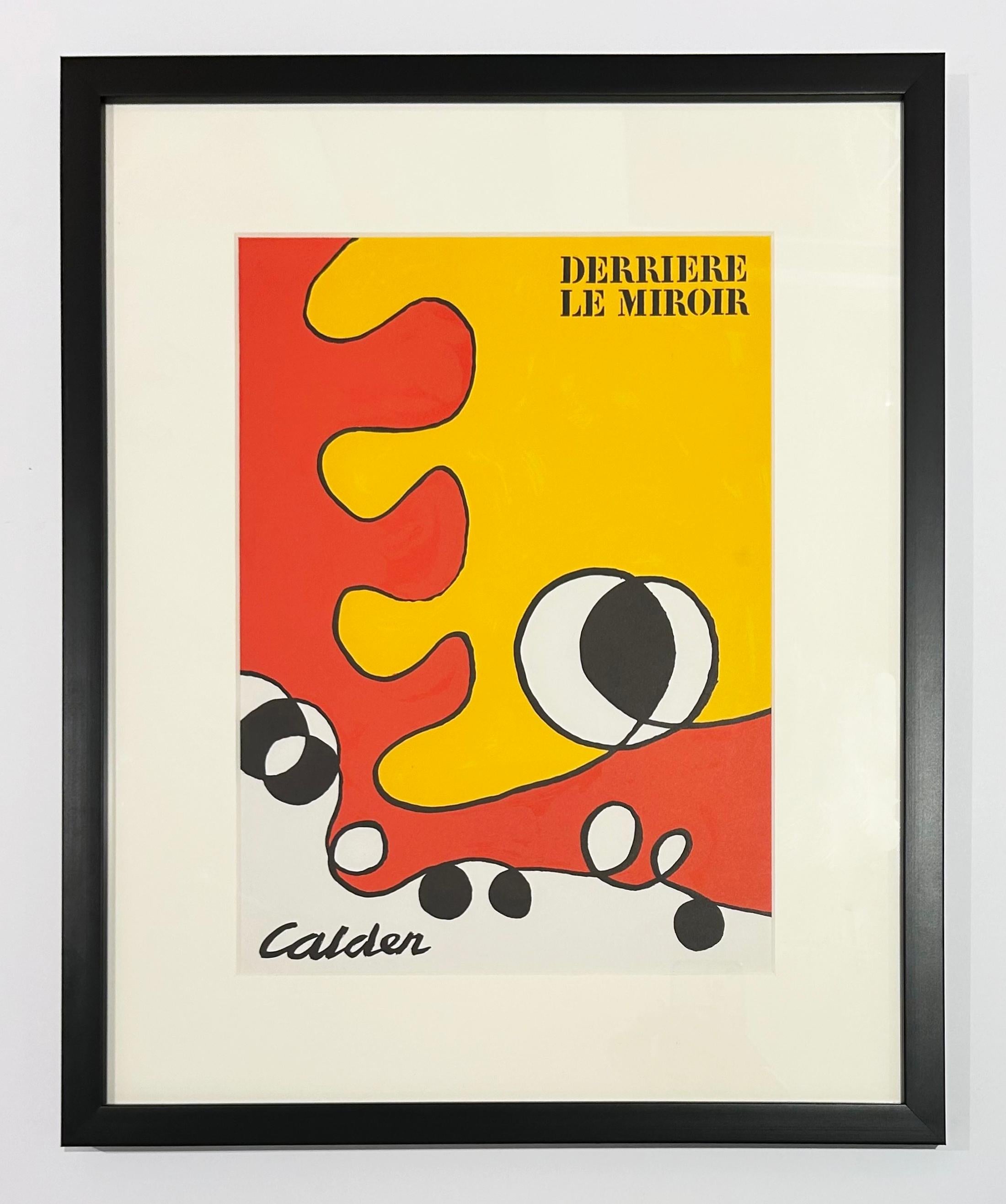 Cover, from Derriere le Miroir #173 - Print by Alexander Calder