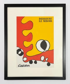 Alexander Calder Modern Lithograph, 1968, Cover from Derriere le Miroir #173