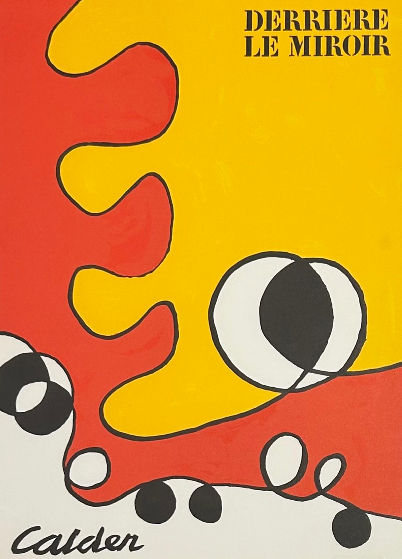 Alexander Calder Print - Cover, from Derriere le Miroir #173