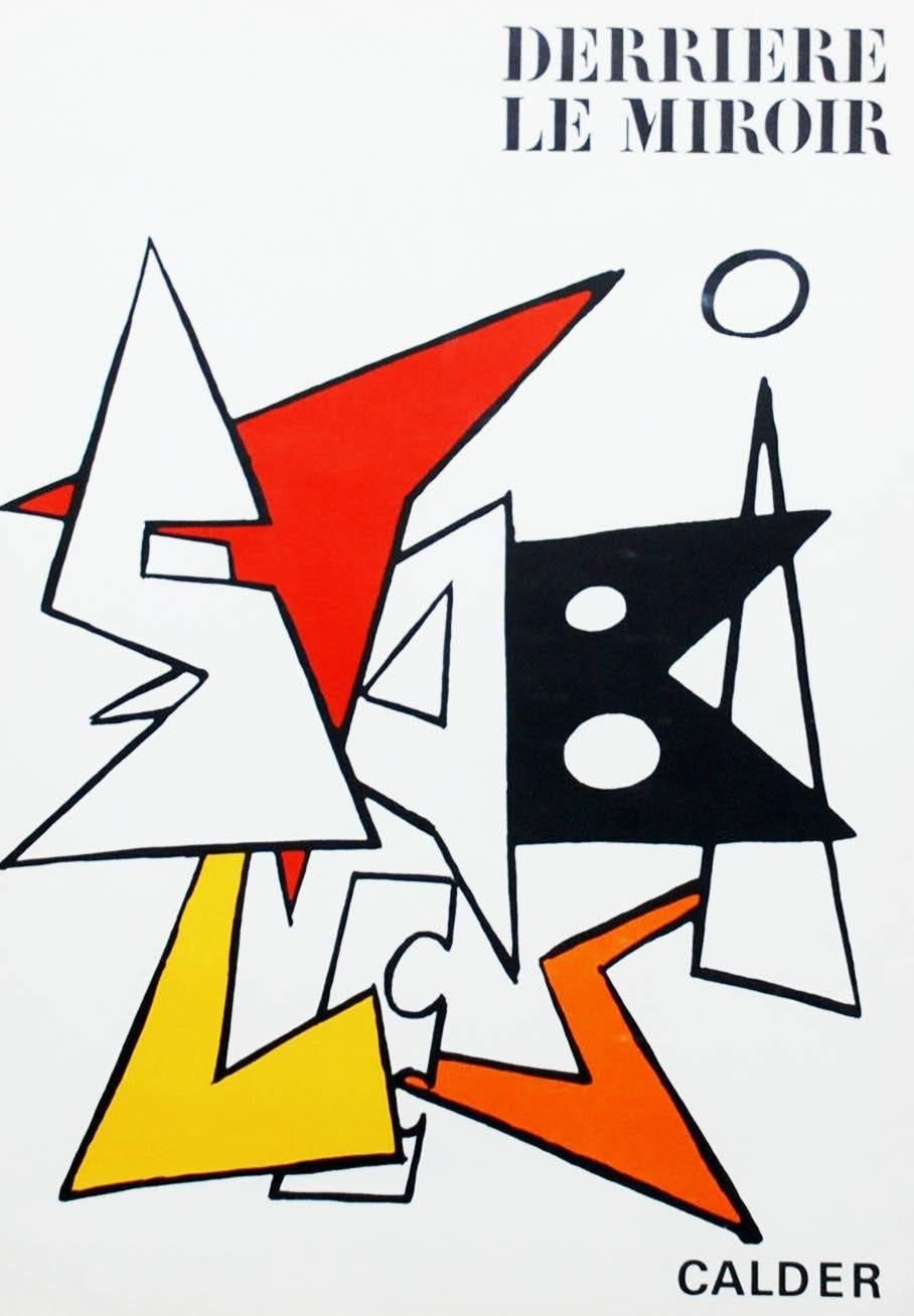 Cover von Derriere le Miroir #141 (Stabiles) – Print von Alexander Calder
