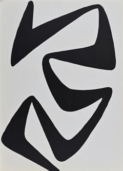 Dancer - Original Lithograph by Alexander Calde - 1968