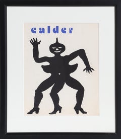 Dancing Figure - Cover from "Derrier le Miroir" by Alexander Calder