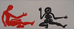 Dancing People - Lithograph - Maeght, 1975