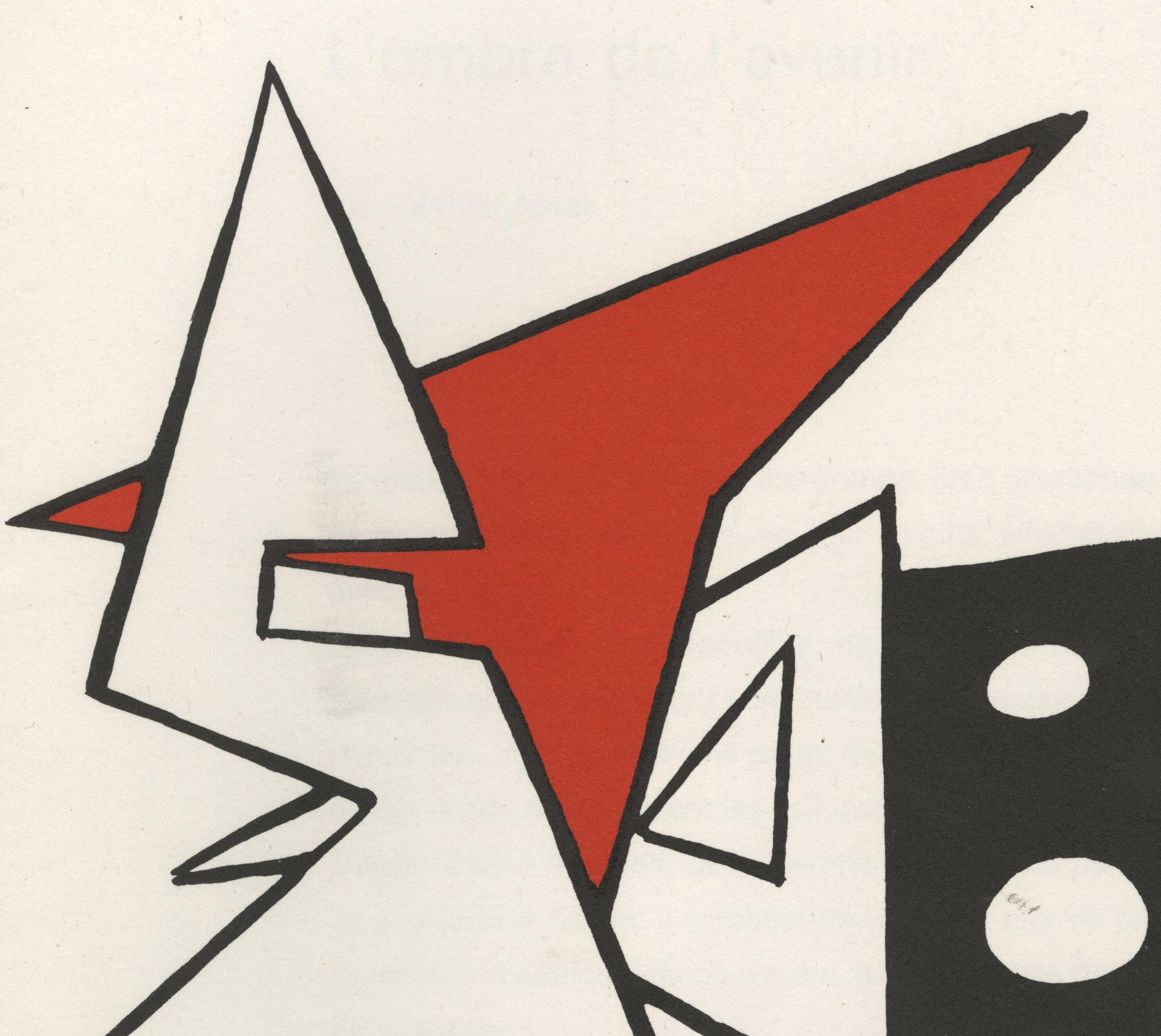 Derrier le Miroir, cover, Volume 141 - Print by Alexander Calder