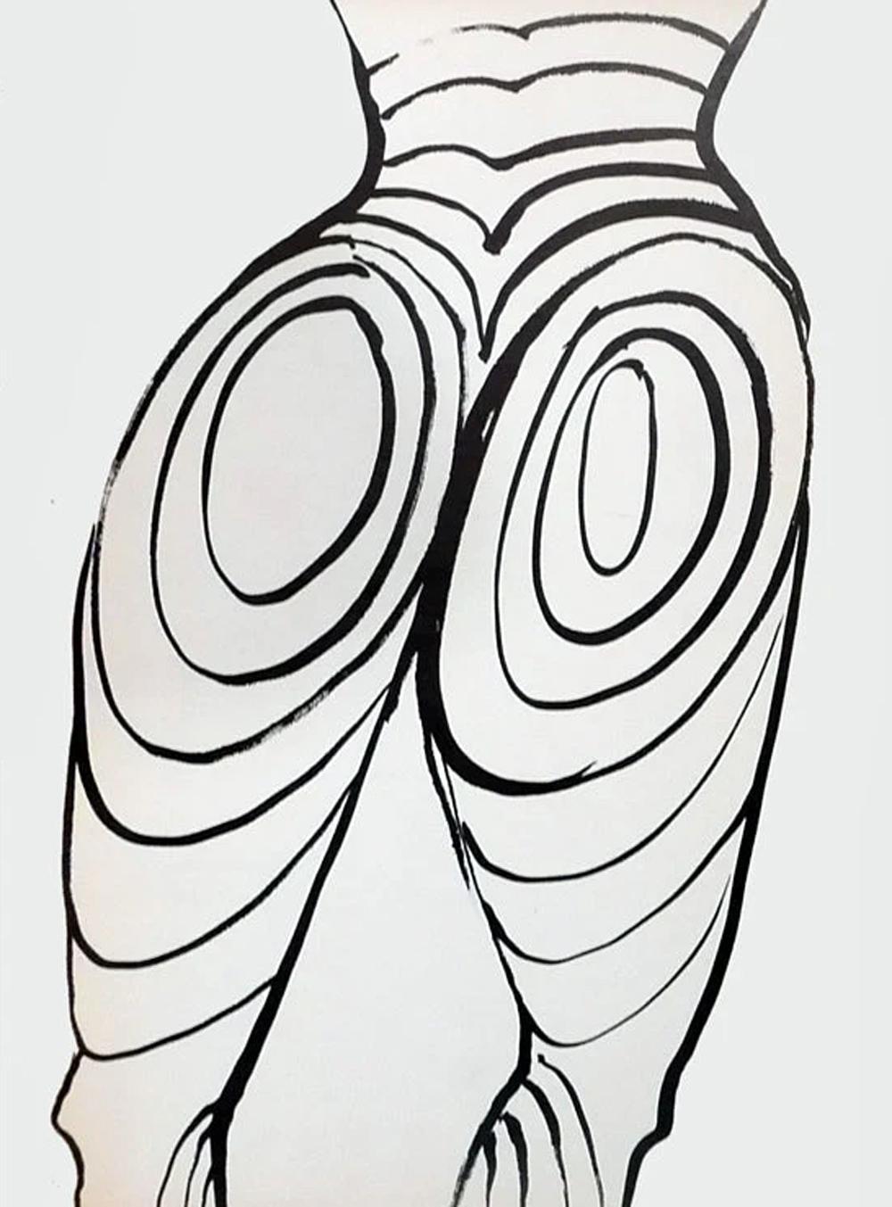 Alexander Calder Abstract Print - Derriere le Miroir #173