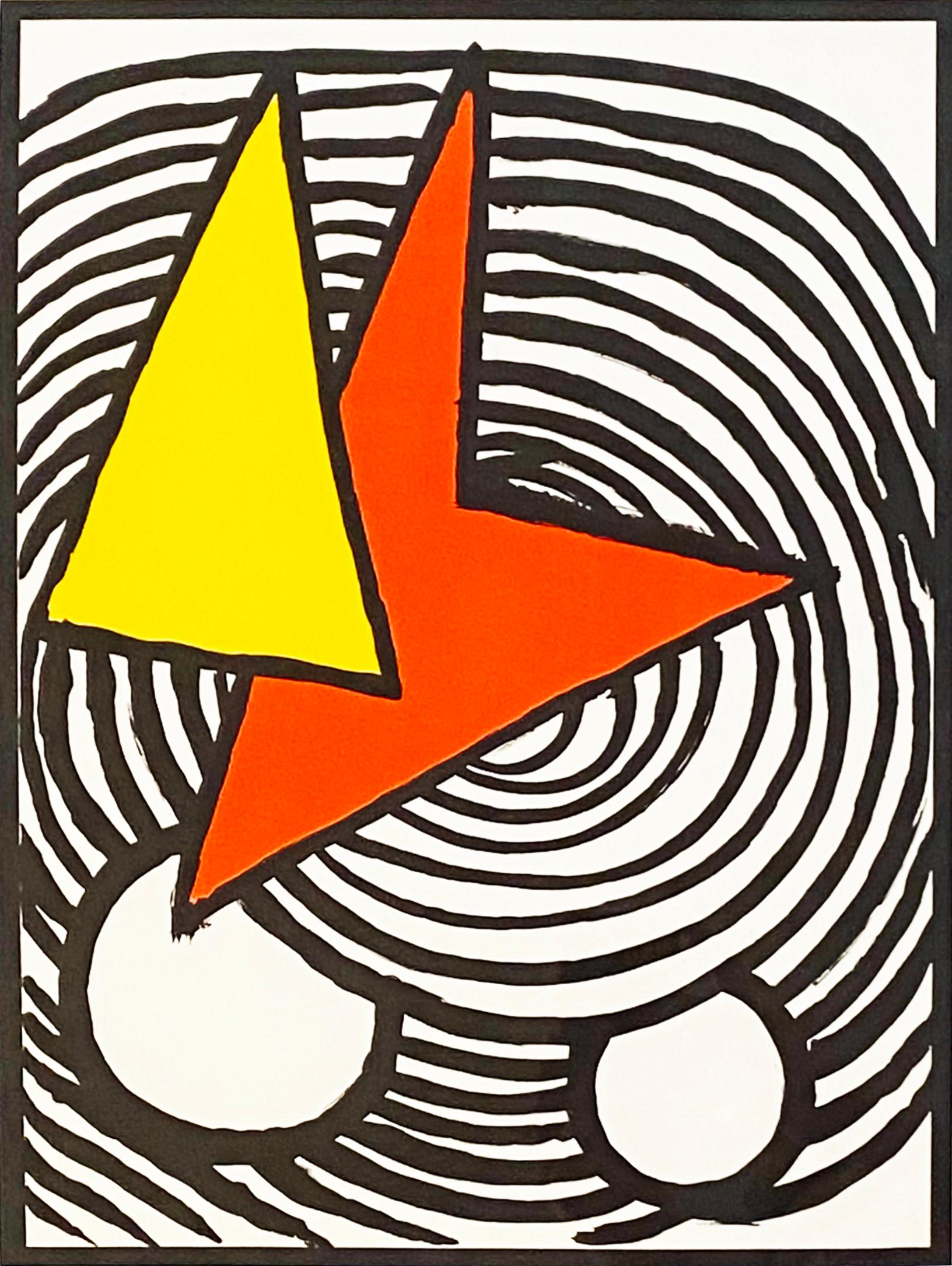 Derriere le Miroir #201 - Print by Alexander Calder