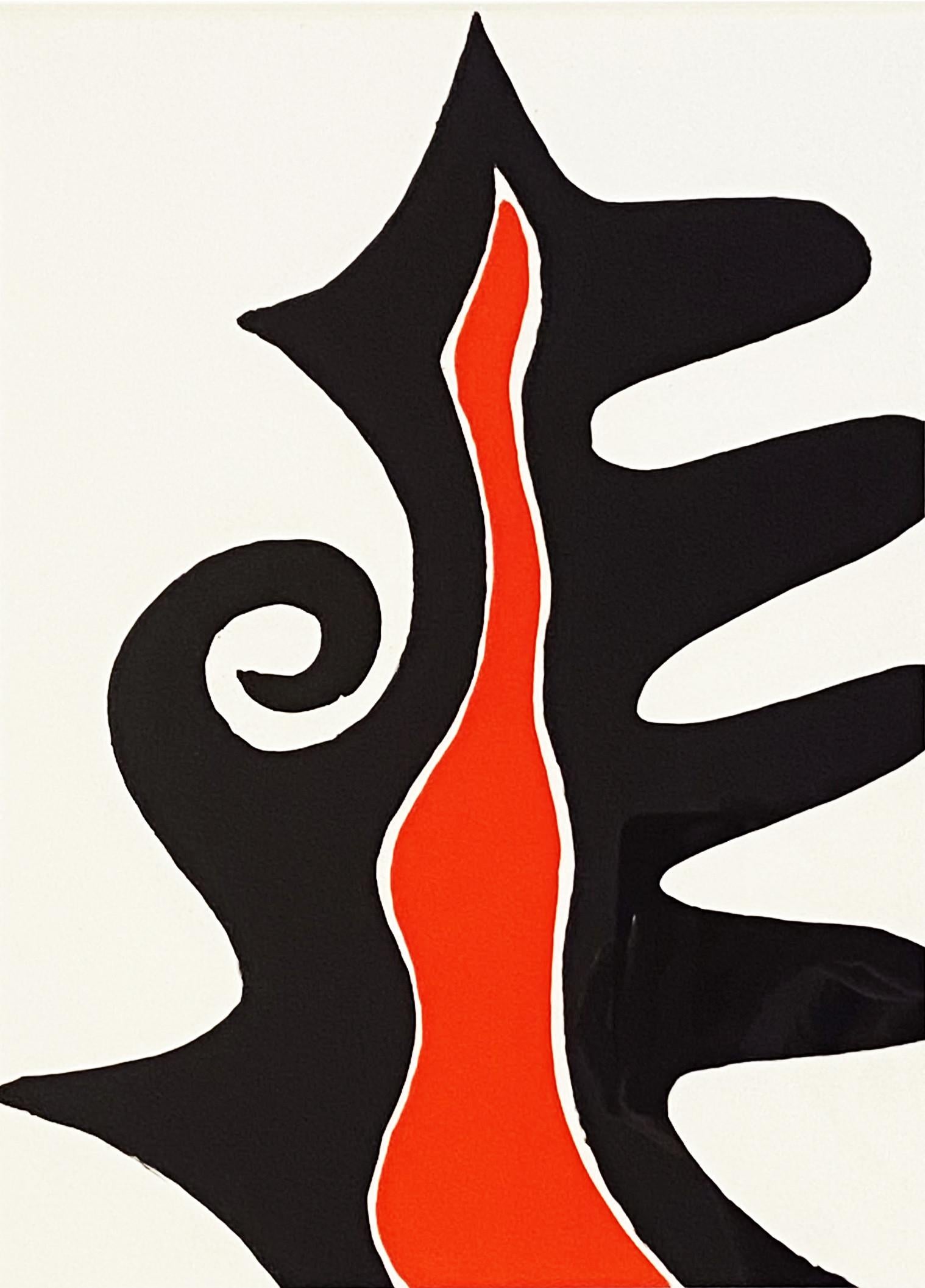 Derriere le Miroir n°201 - Print de Alexander Calder