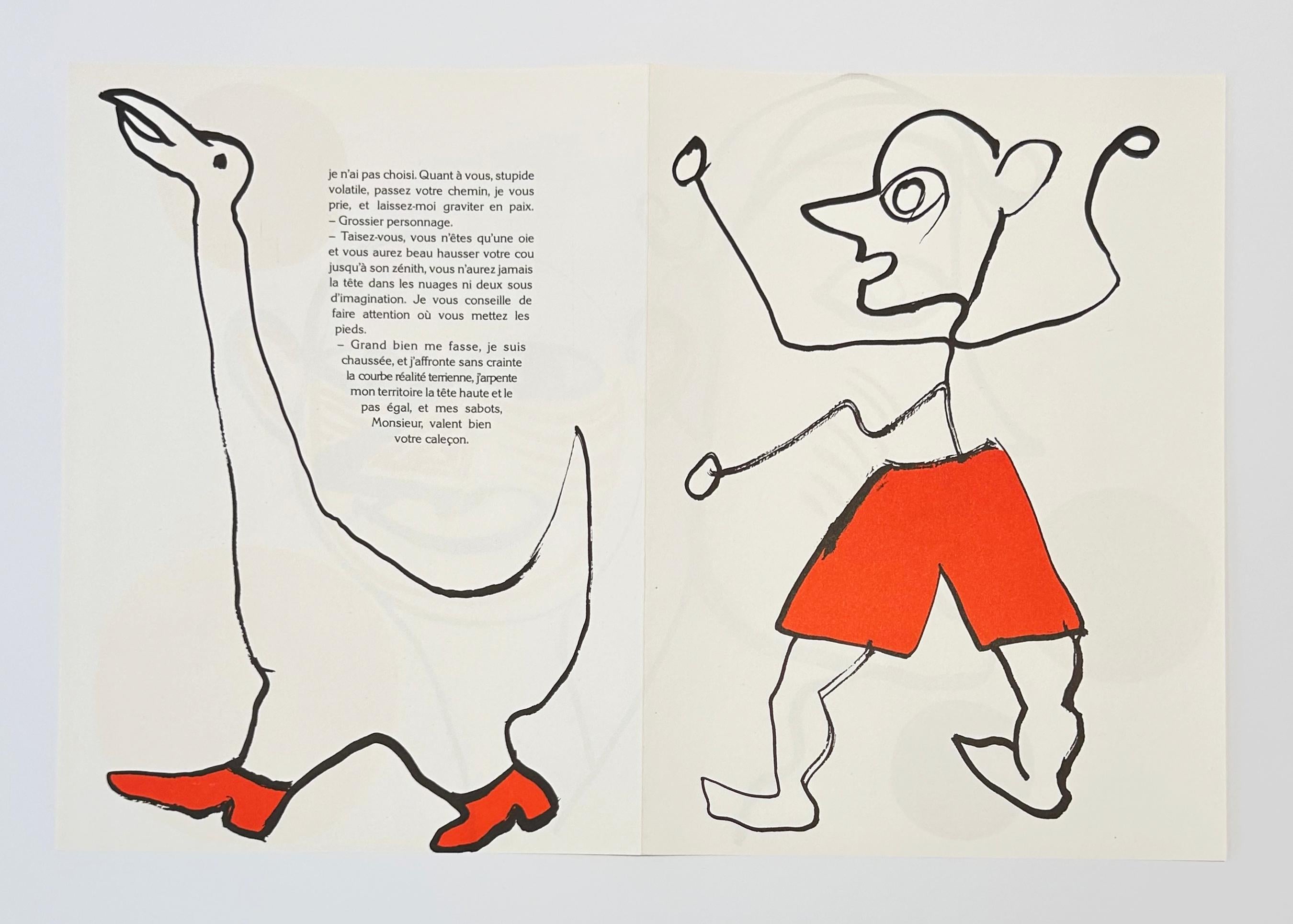 Derriere le Miroir #221 - Print by Alexander Calder