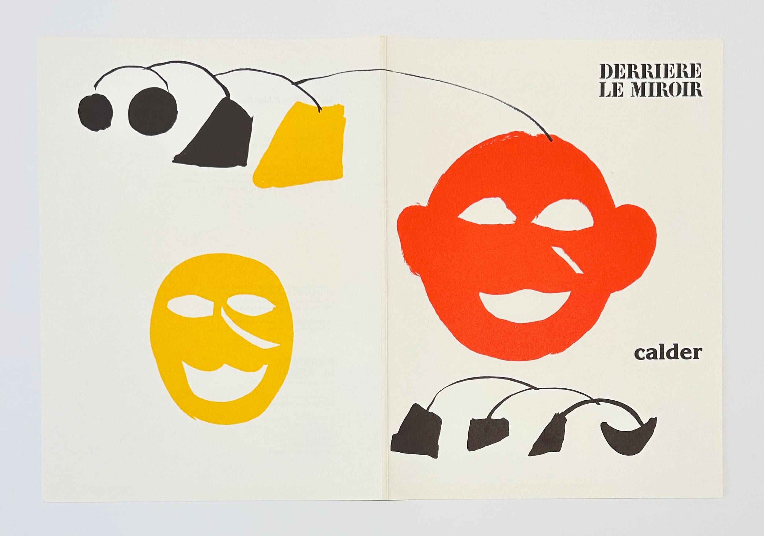 Derriere le Miroir #221 - Print by Alexander Calder