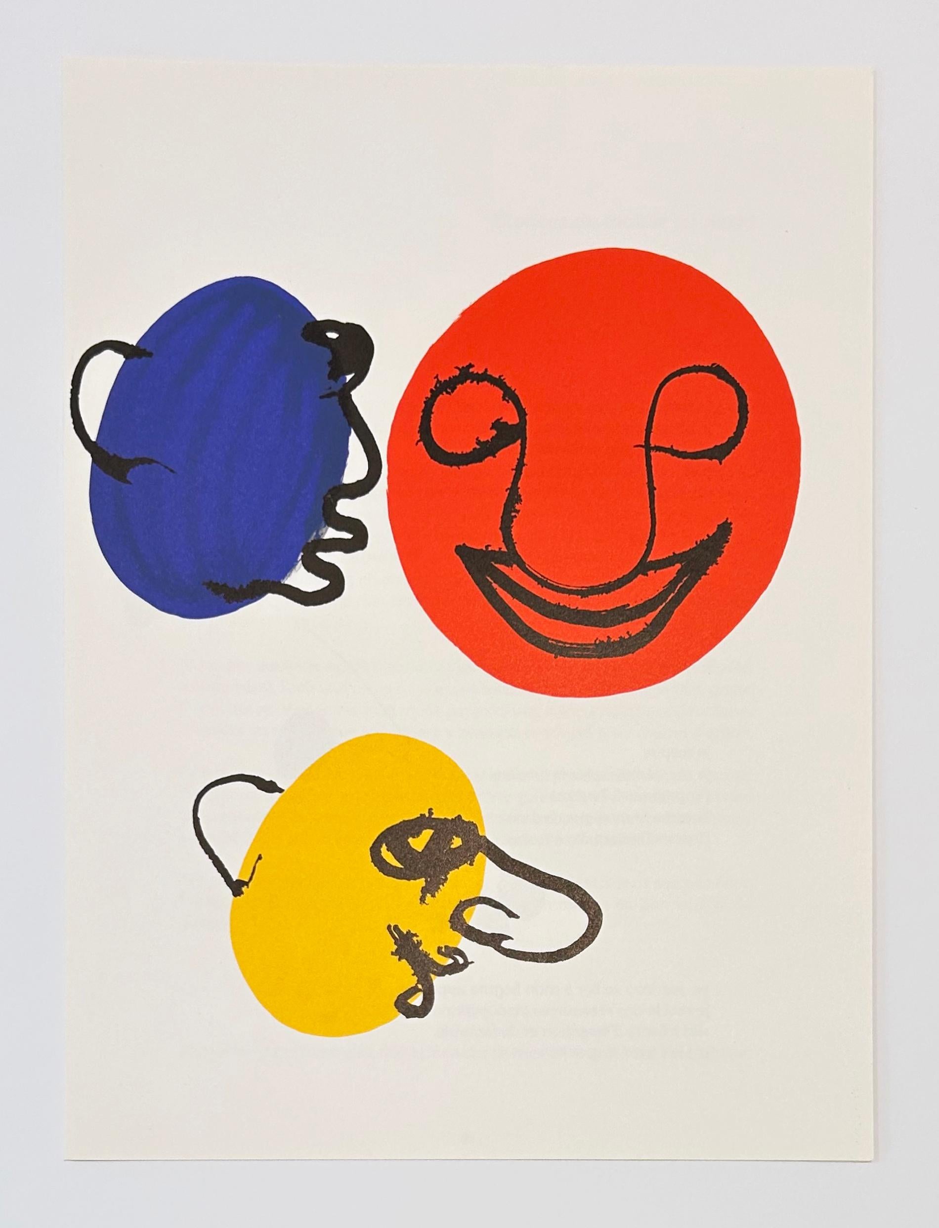 Derriere le Miroir #221 - Print by Alexander Calder