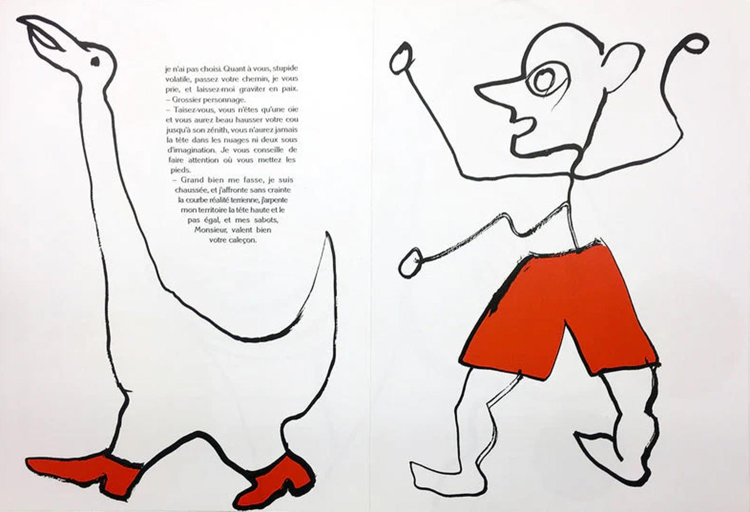 Alexander Calder Print – Derriere le Miroir #221, Derriere