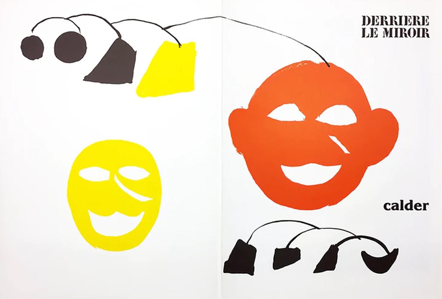 Alexander Calder Print – Derriere le Miroir #221, Derriere