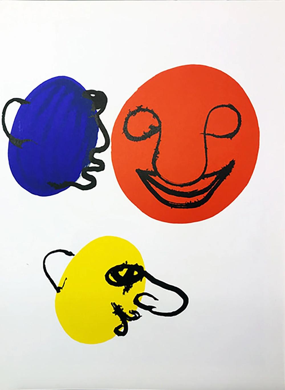 Alexander Calder Print - Derriere le Miroir #221