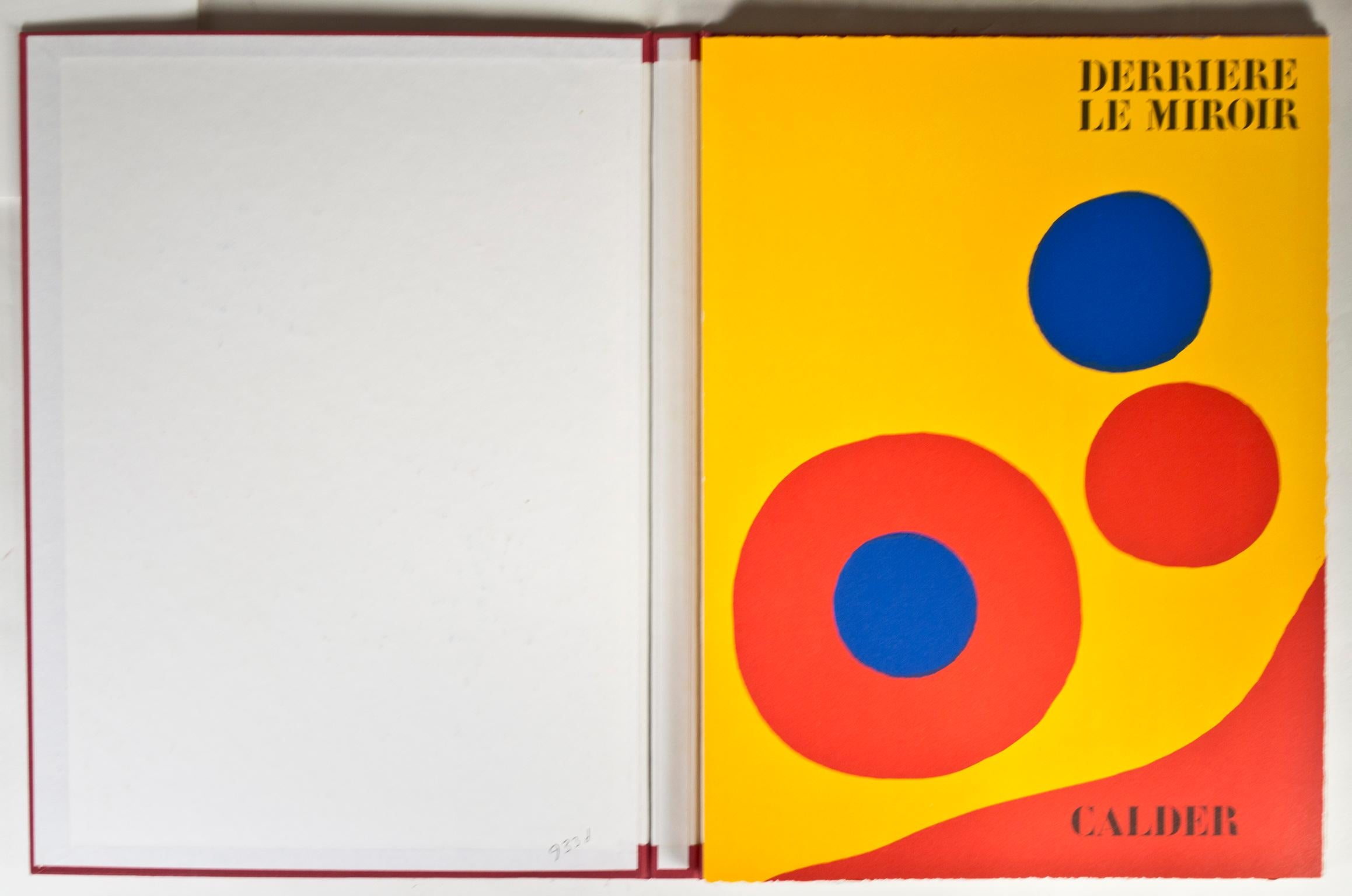 "Derriere Le Miroir," Catalog with Five Original Lithographs by Alexander Calder