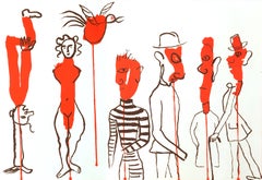 Alexander Calder Mid Century Derrière le Miroir Lithograph