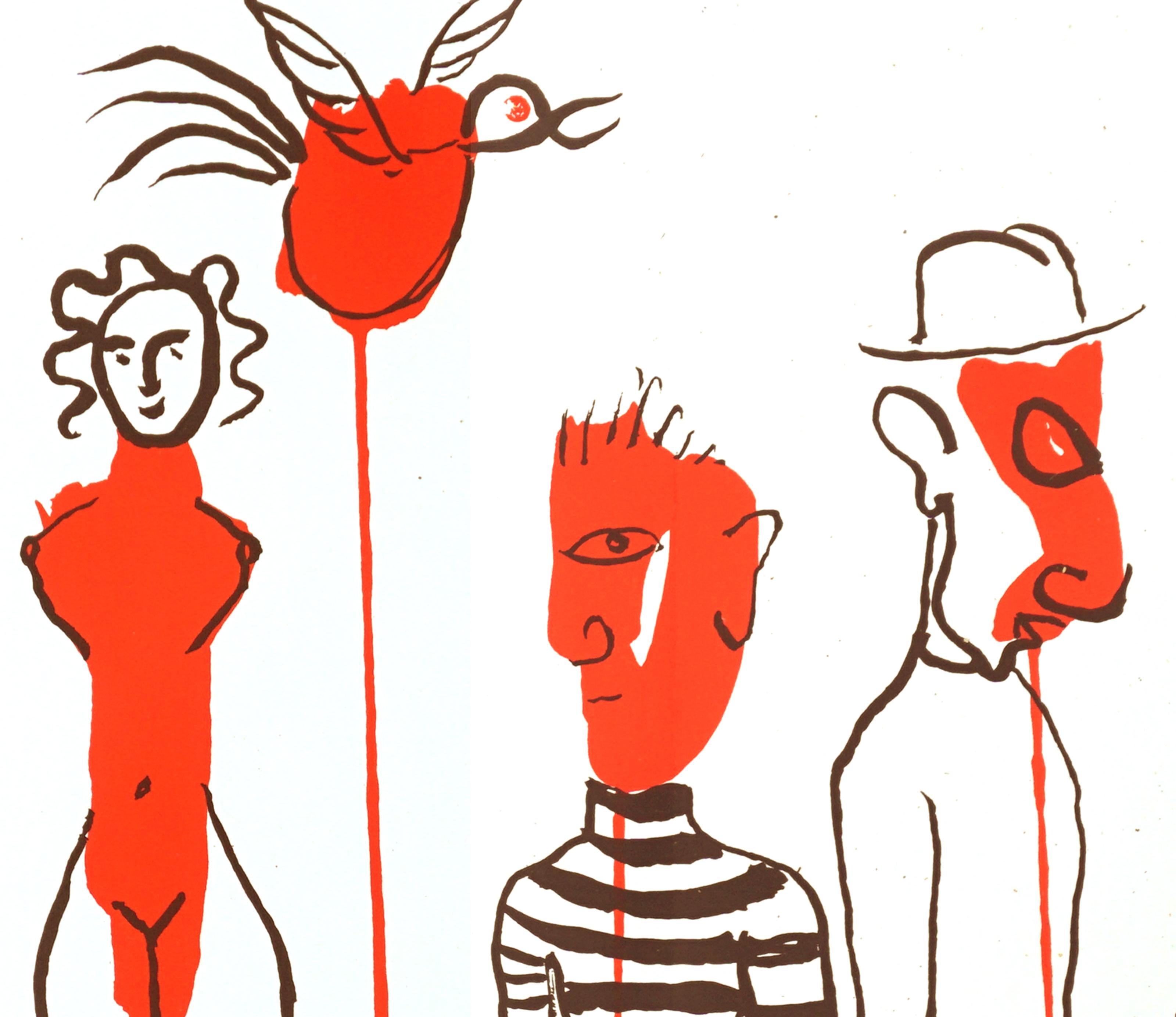 Alexander Calder Mid Century Derrière le Miroir Lithograph  For Sale 1