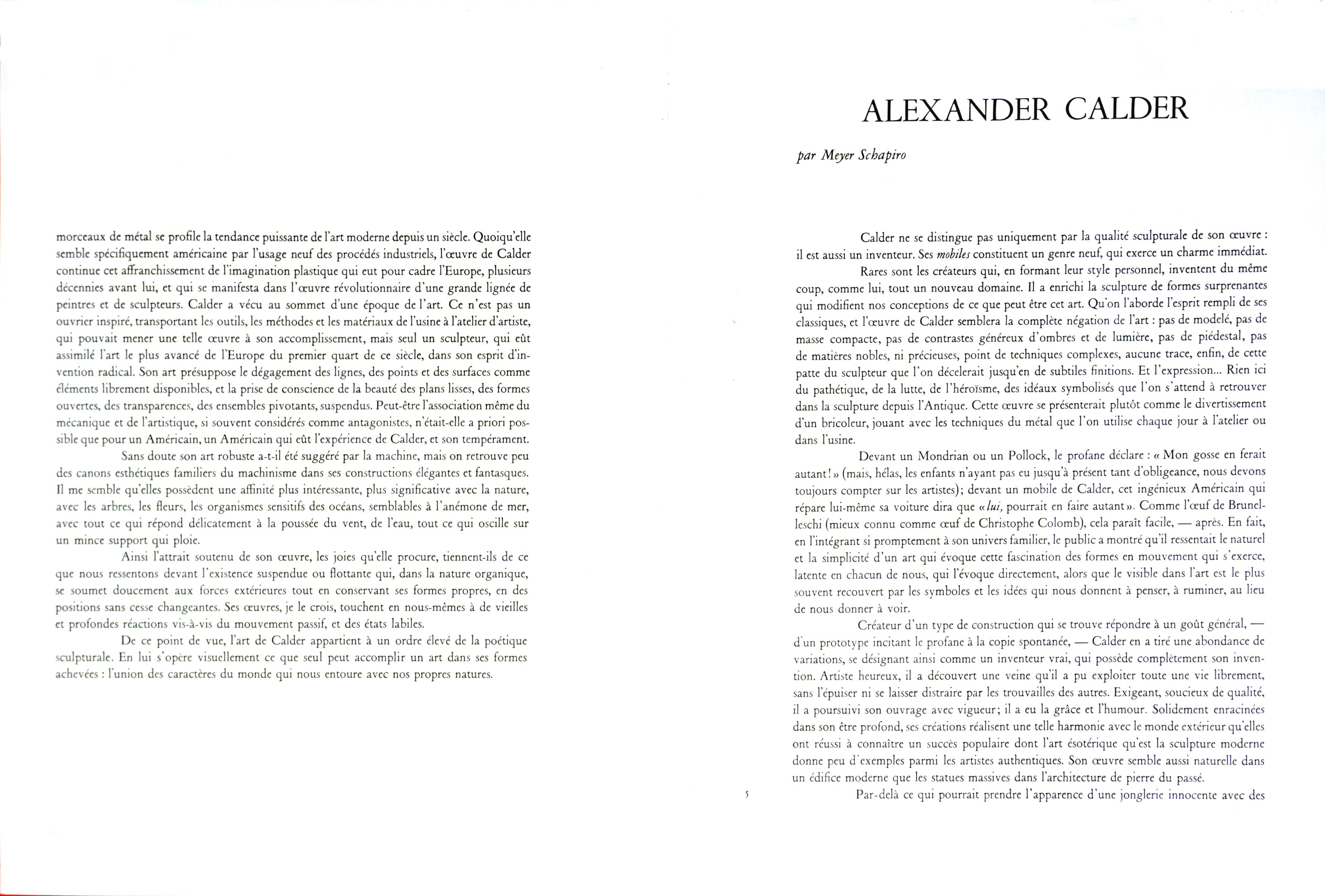 Alexander Calder Mid Century Derrière le Miroir Lithograph  For Sale 2