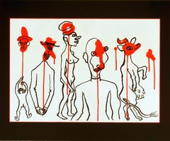 Alexander Calder Mid Century Derrière le Miroir Lithograph