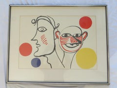 Alexander Calder lithograph Derrière le miroir