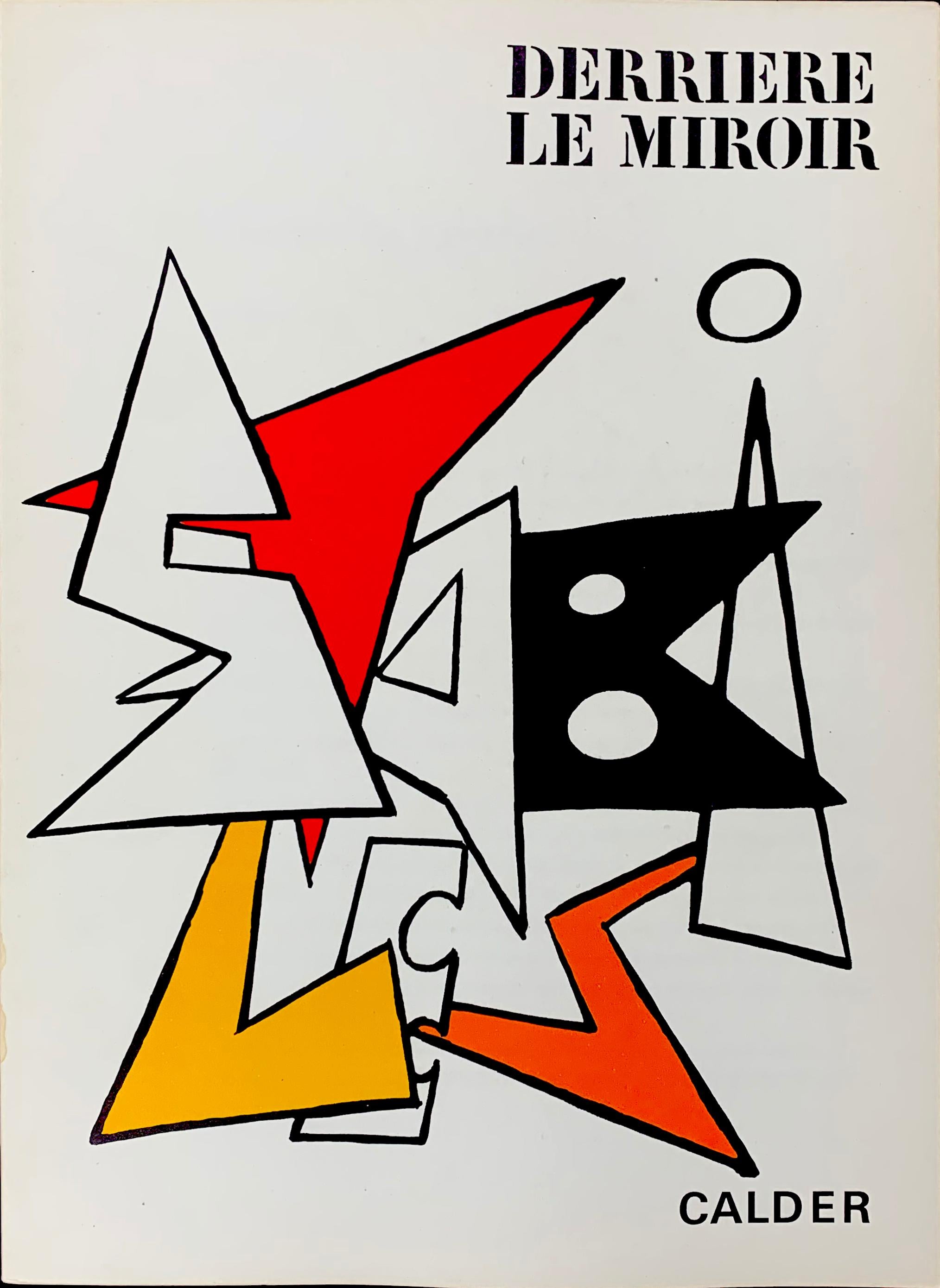 Derriere Le Miroir Nr. 141 Deckel – Print von Alexander Calder