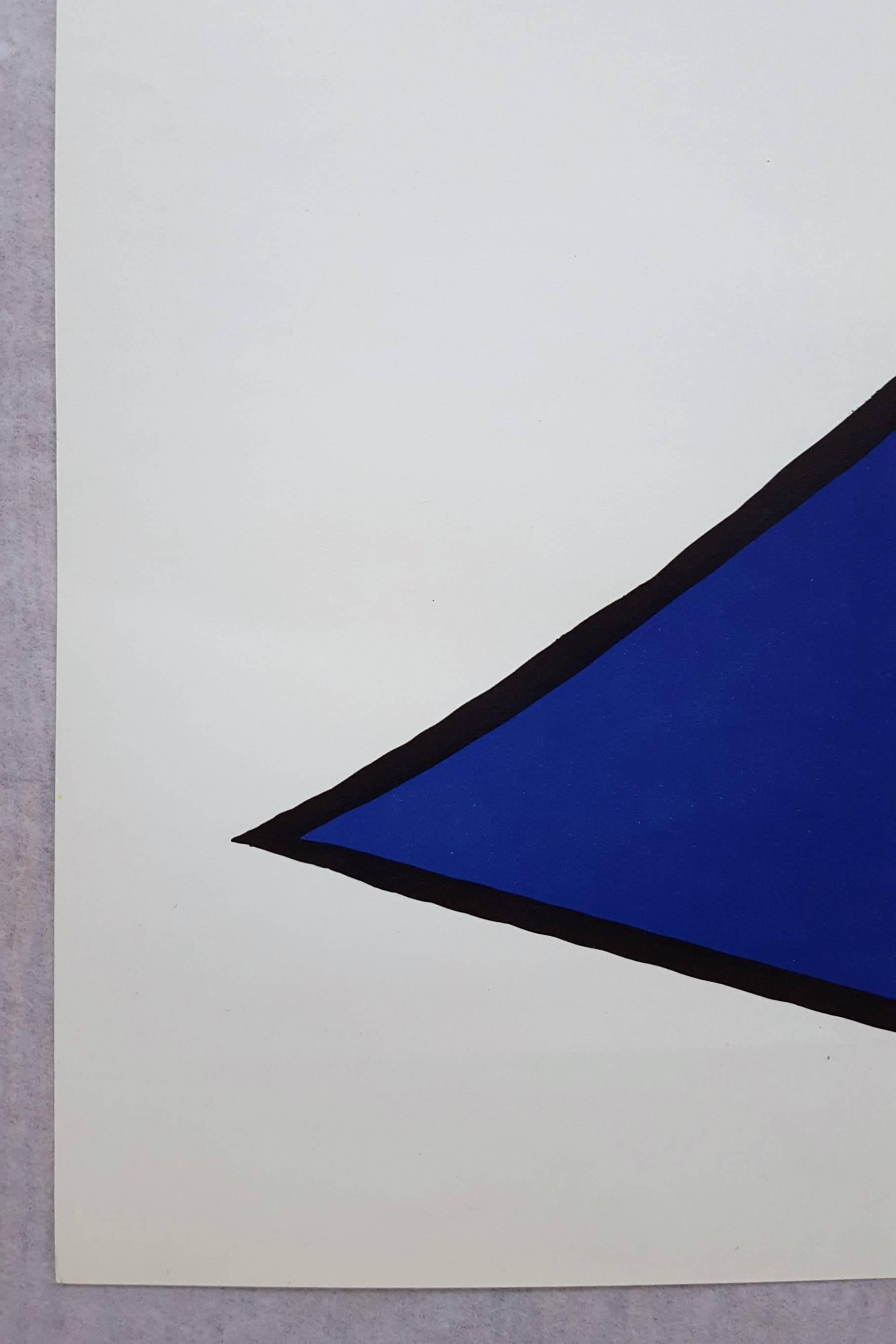 Derriere Le Miroir No. 141 (Stabiles) - Print by Alexander Calder