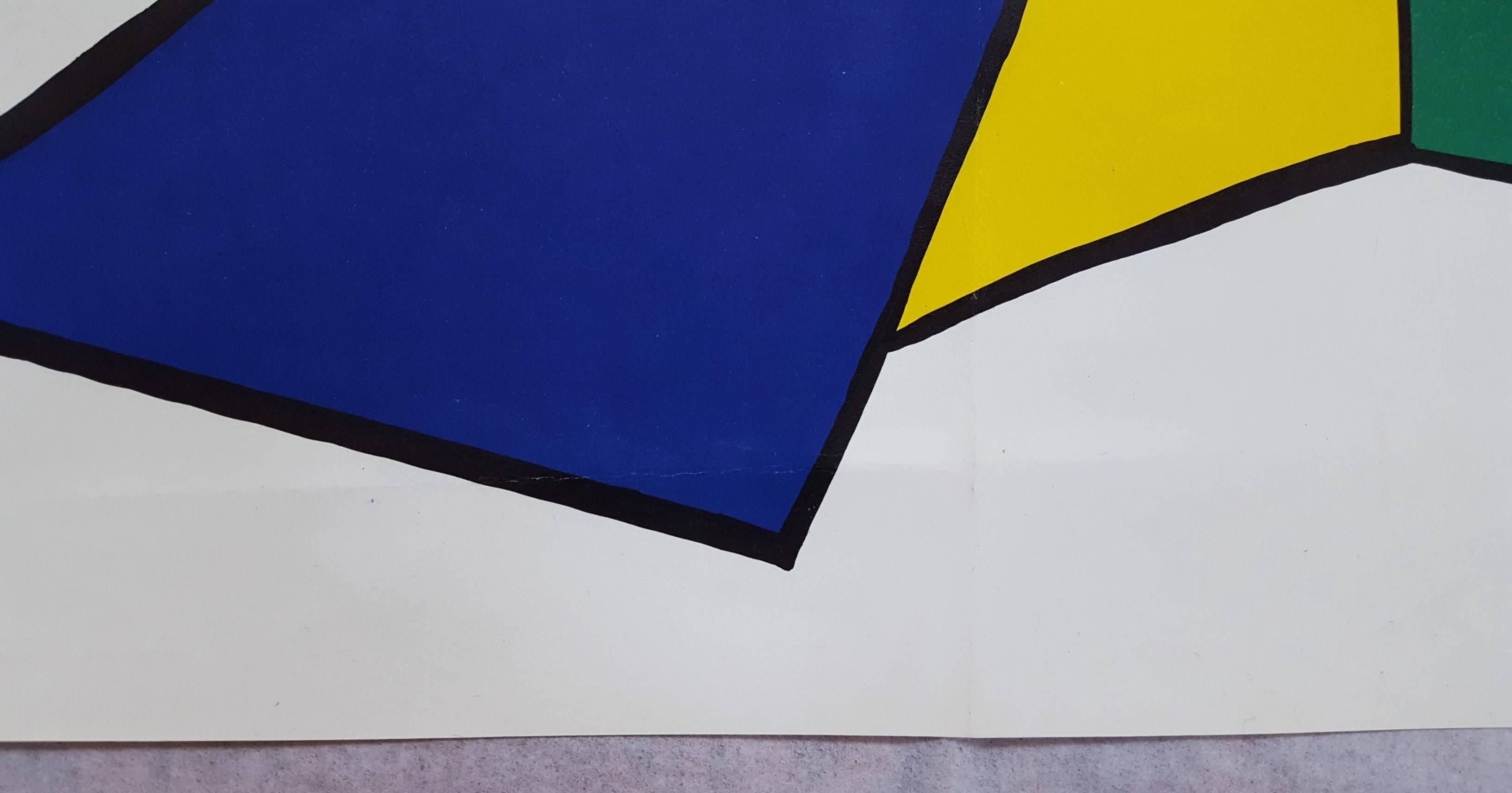 Derriere Le Miroir No. 141 (Stabiles) - Modern Print by Alexander Calder