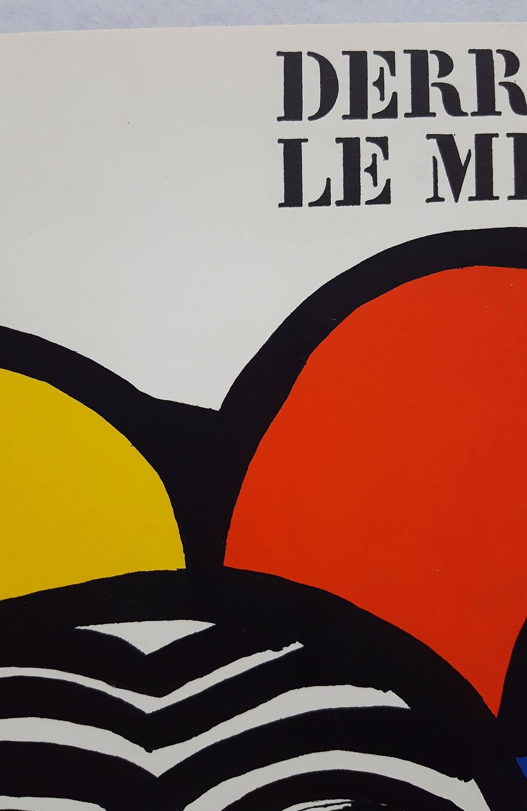 Derrière Le Miroir No. 156 (front cover) /// Modern Abstract Alexander Calder  For Sale 5