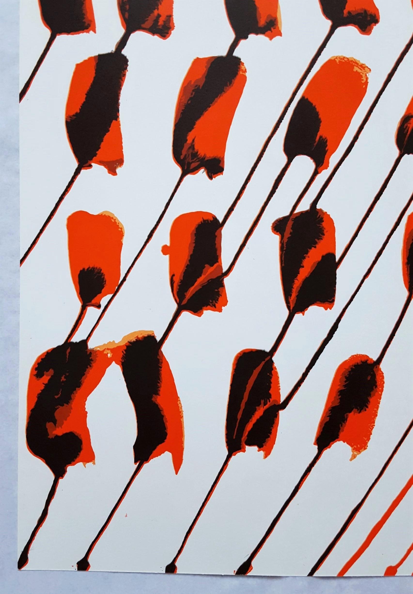 Derrière le Miroir No. 156 (Les Fleurs) – Print von Alexander Calder