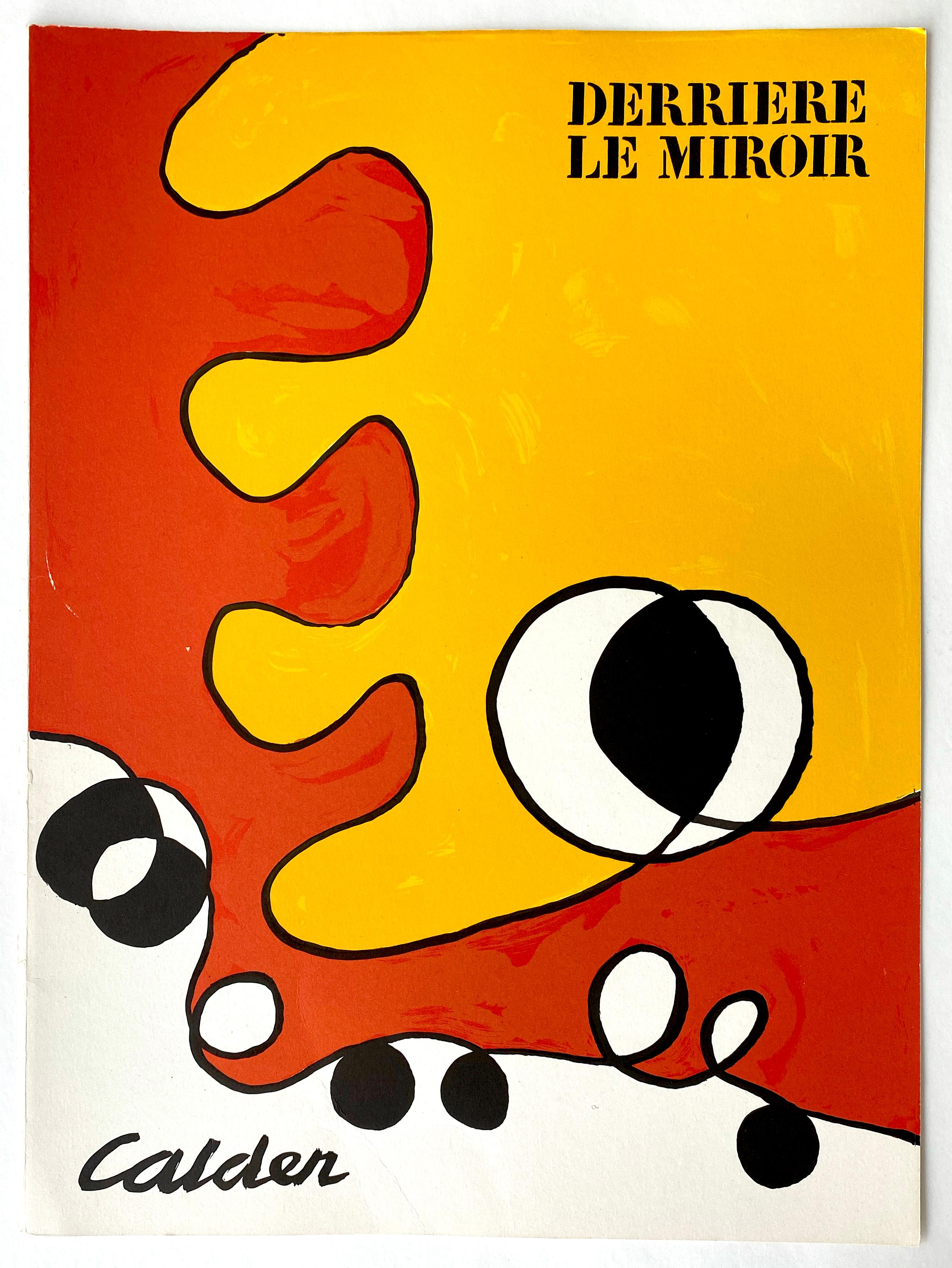 Derriere Le Miroir No. 173, Cover - Print by Alexander Calder