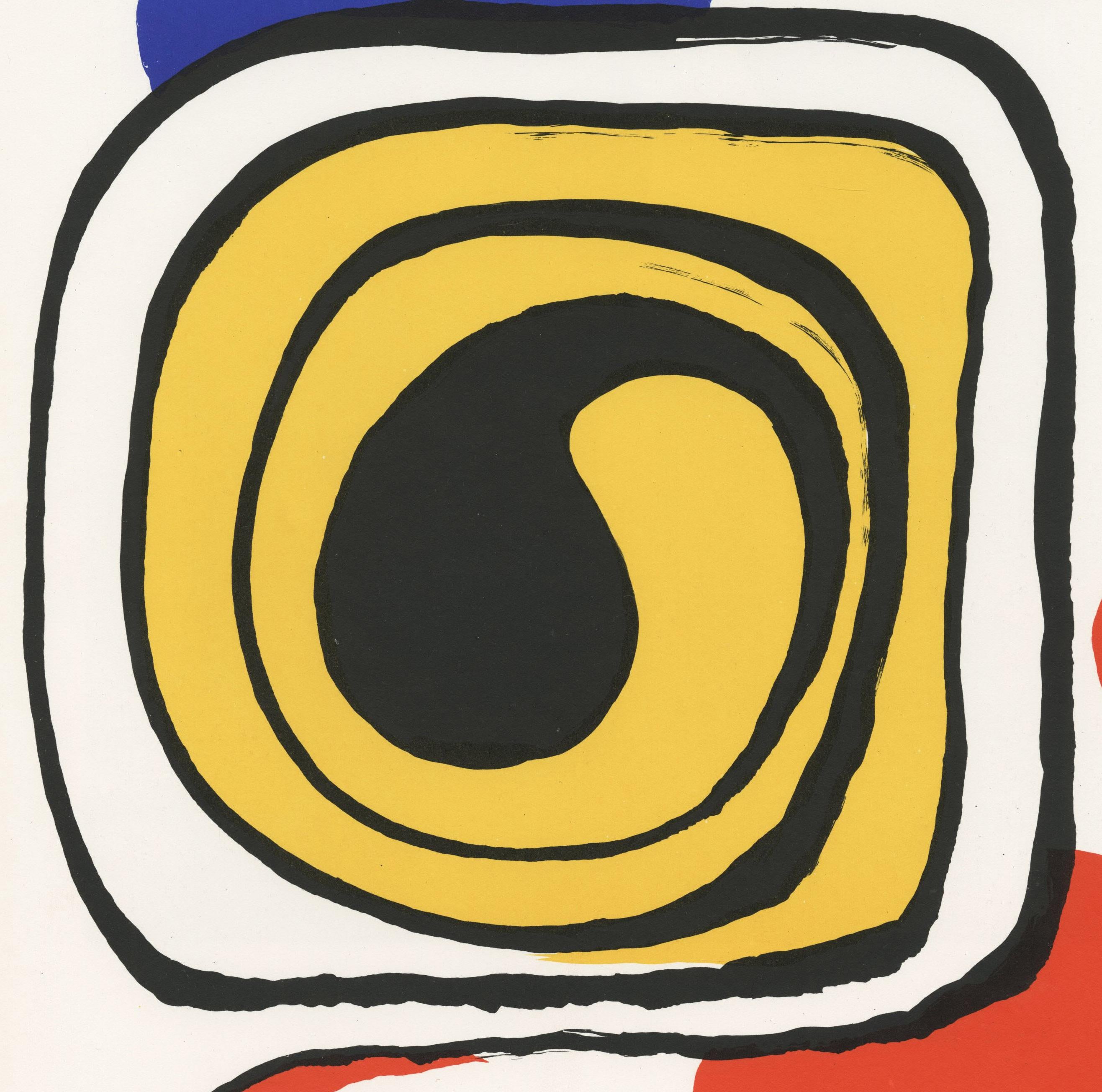 Derriere le Miroir - Nr. 190 - Seite 9 – Print von Alexander Calder